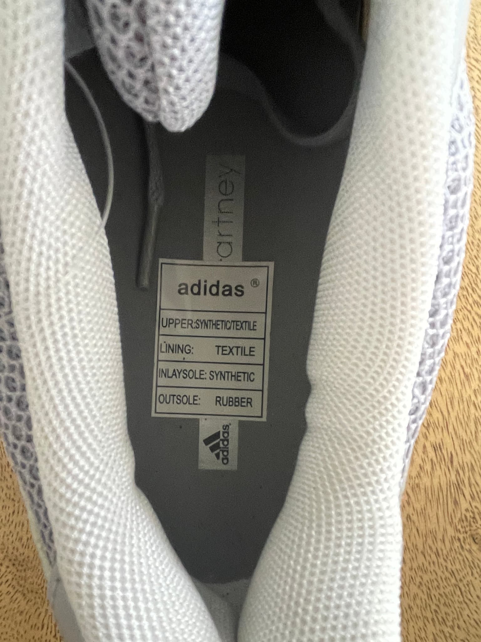 adidas stella mccartney Barricade Tennis Shoes Grey Women's US 9 — photo 4 of 8