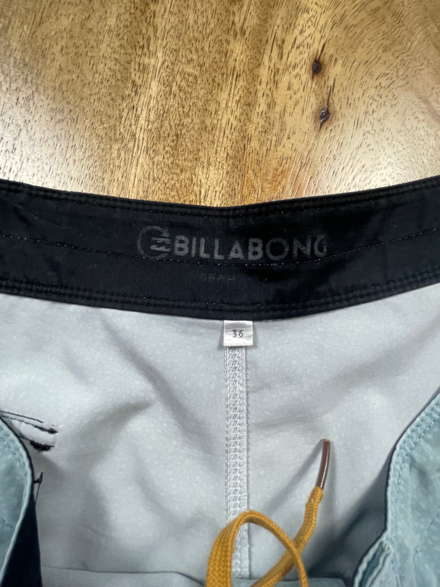 Billabong Boardshorts Floral Print Light Blue Men's 36 — photo 4 of 11