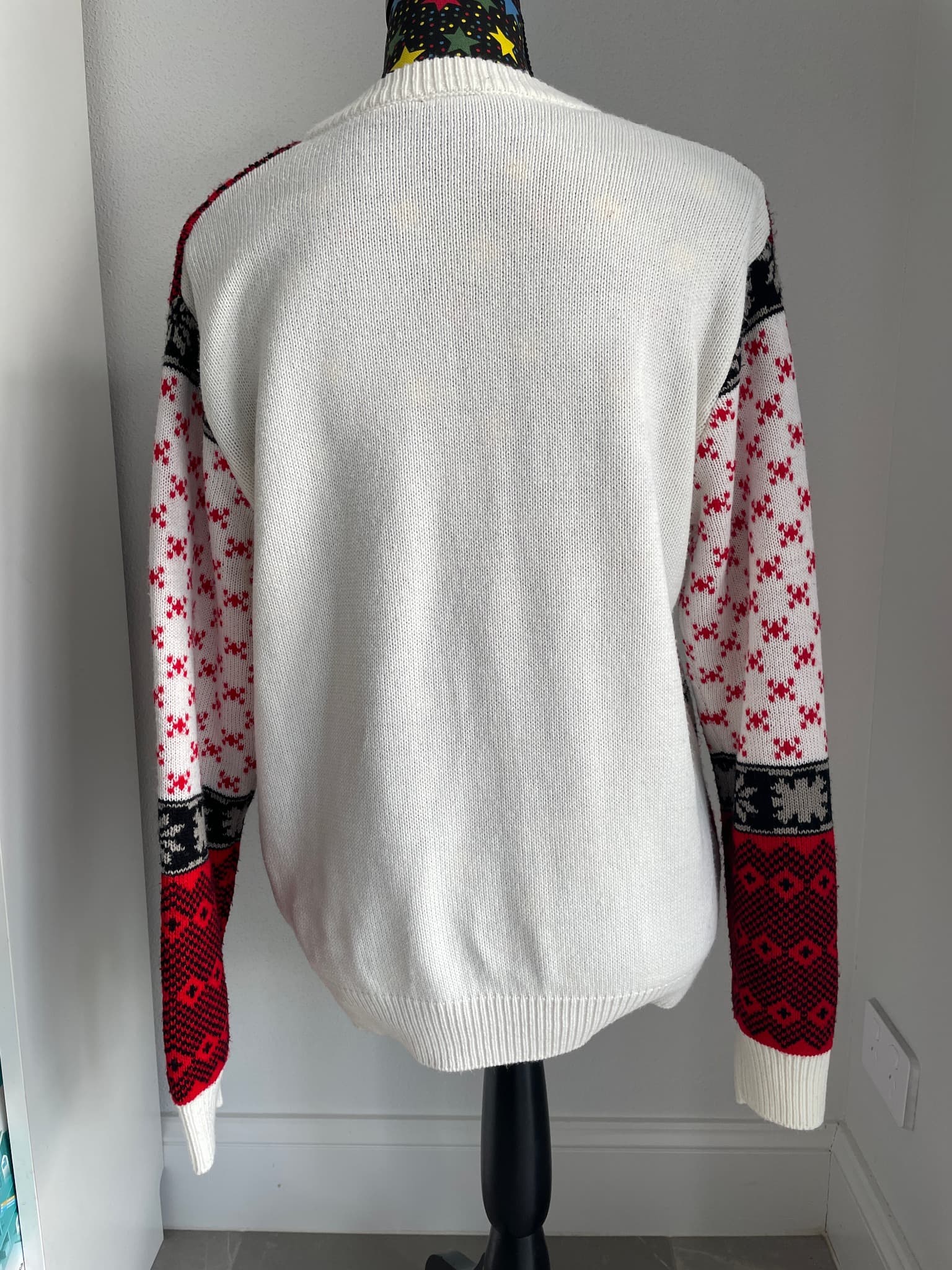 Bravado Red Hot Chili Peppers Christmas Sweater Red White Black Size M — photo 2 of 7