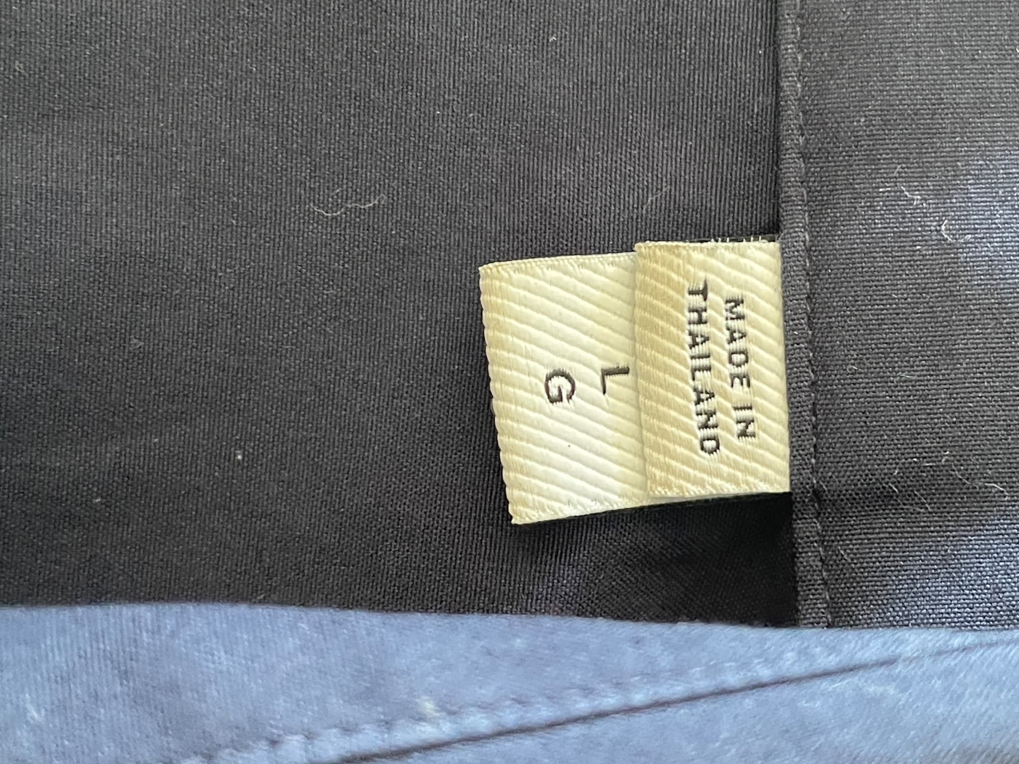 Burberry Monogram Motif Cotton Shirt Navy Blue Size L — photo 3 of 8