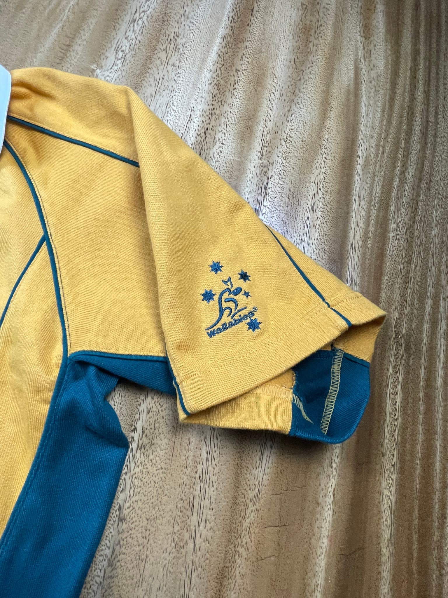 Canterbury Australia Wallabies 2007 Rugby World Cup Replica Jersey Gold Men's M — photo 6 of 9