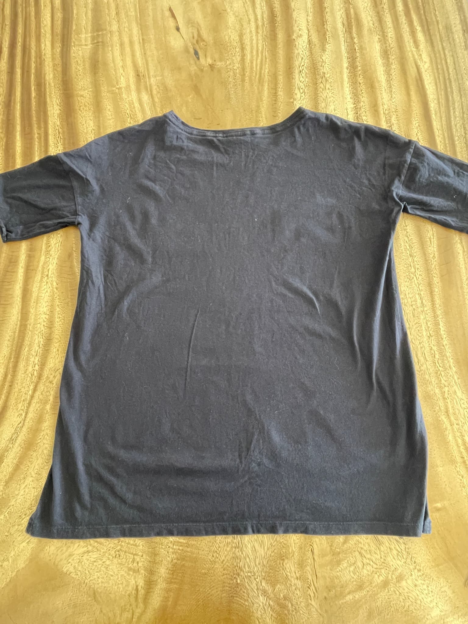 Champion Boxy High-Low Hem T-Shirt Dark Grey Women's L — photo 6 of 8