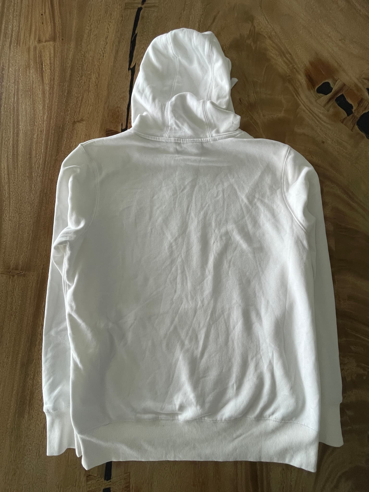 Champion Hoodie Logo Tape Stripe White Unisex M — photo 7 of 7