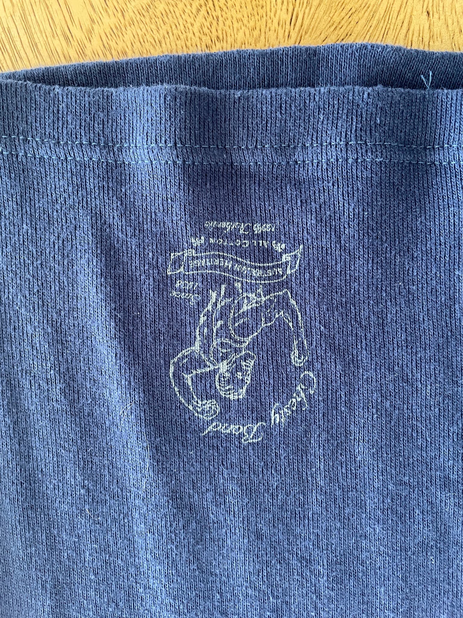 Chesty Bond Ribbed T-Shirt Navy Blue Australian Heritage XL — photo 4 of 8
