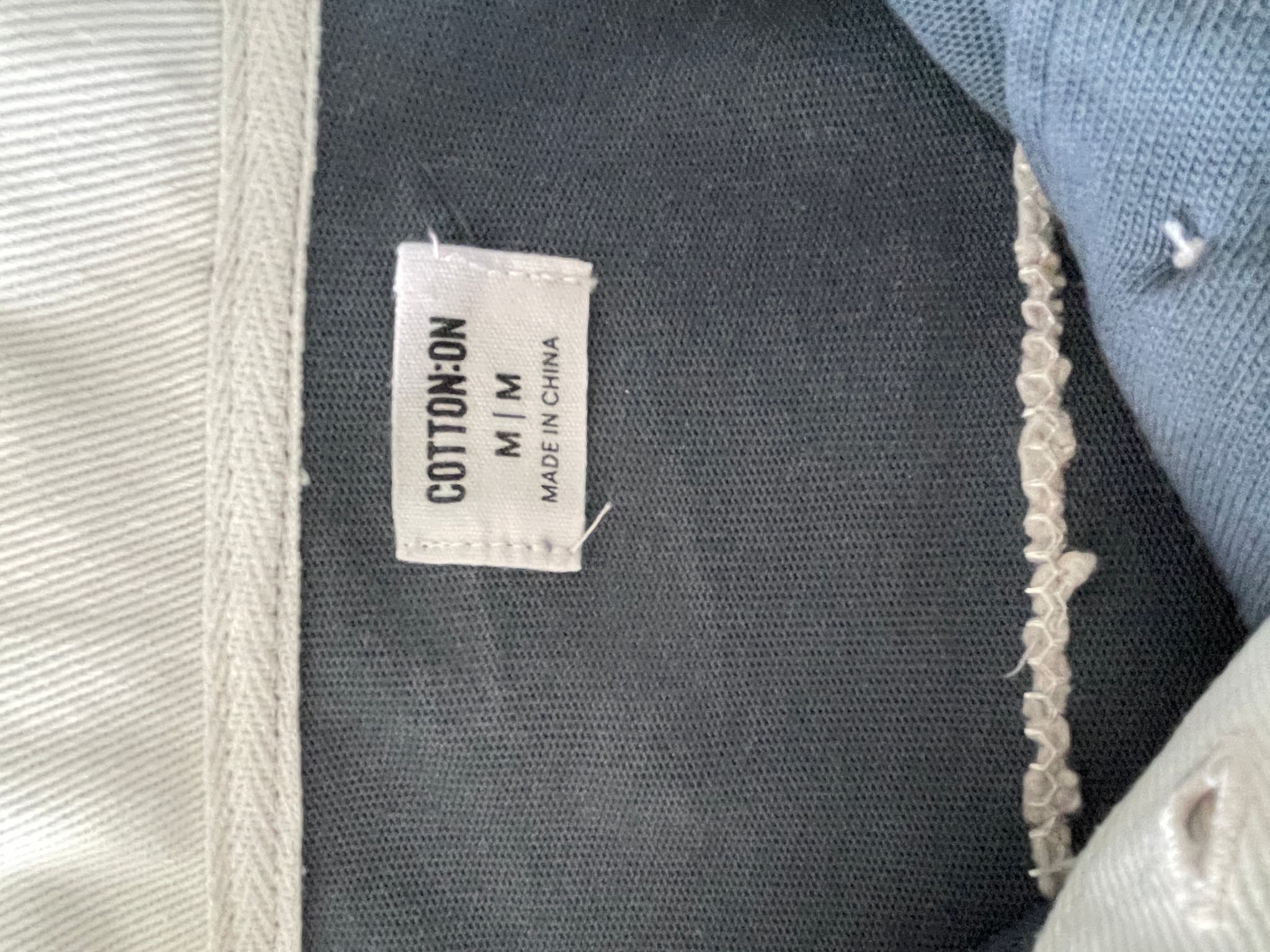 COTTON:ON Rugby Shirt Number 8 Grey Maroon Unisex M — photo 3 of 11