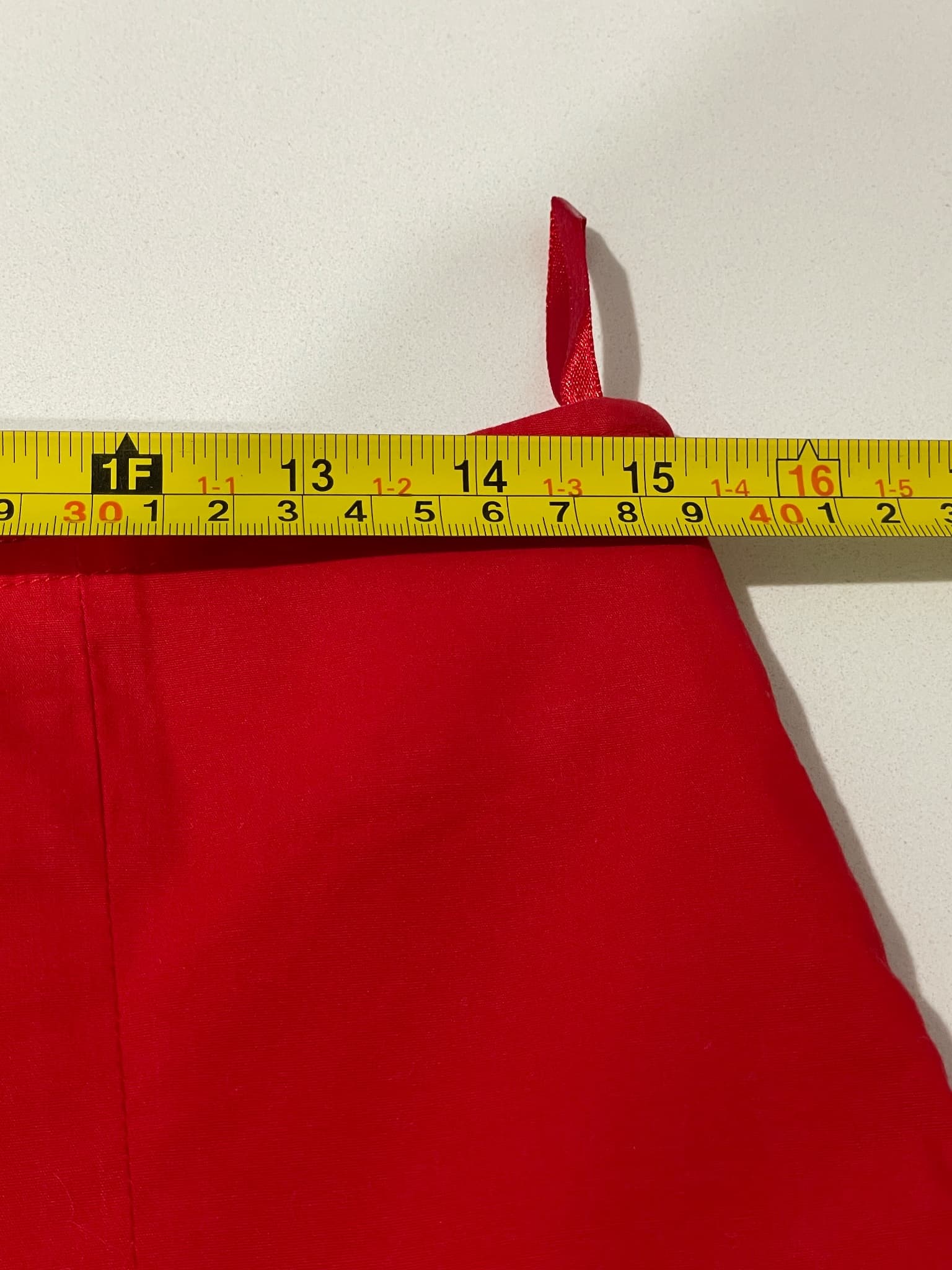 Esprit A-Line Midi Skirt Red With Chevron Detail Size 10 — photo 4 of 8