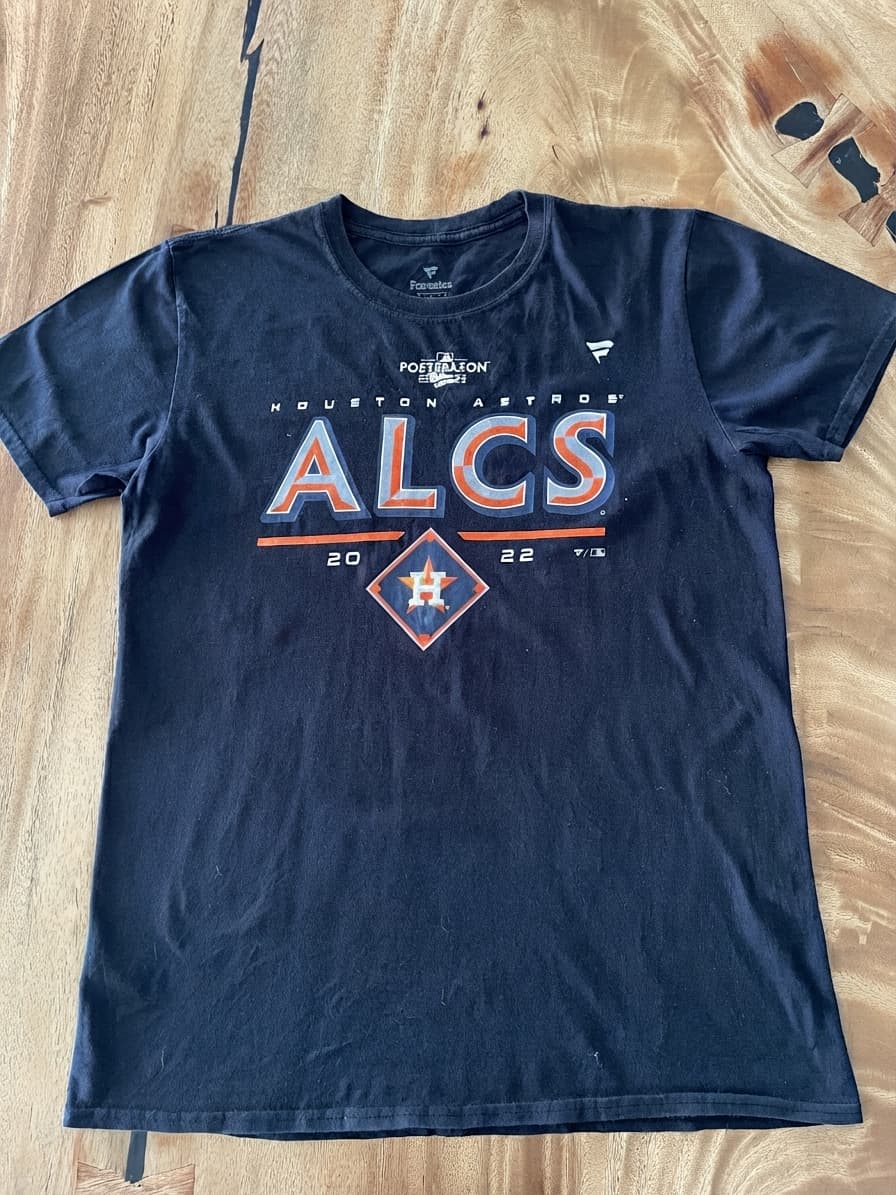 Fanatics Houston Astros 2022 ALCS Postseason T-Shirt Black Men's L — photo 1 of 8