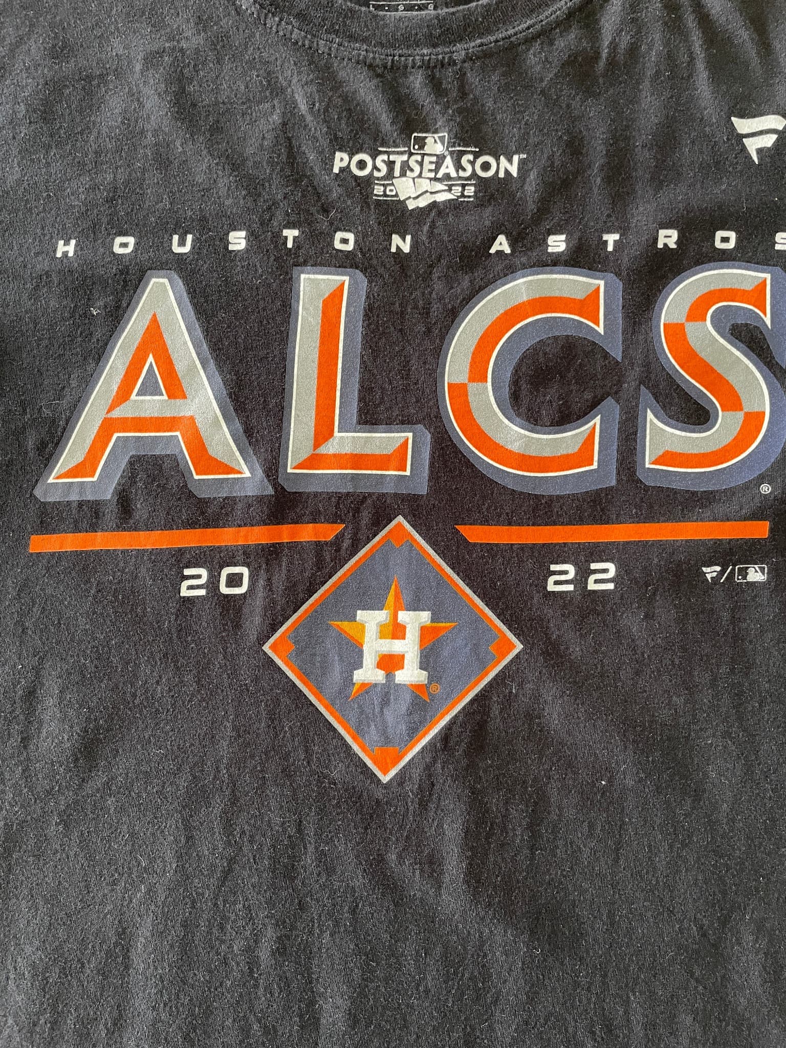 Fanatics Houston Astros 2022 ALCS Postseason T-Shirt Black Men's L — photo 2 of 8