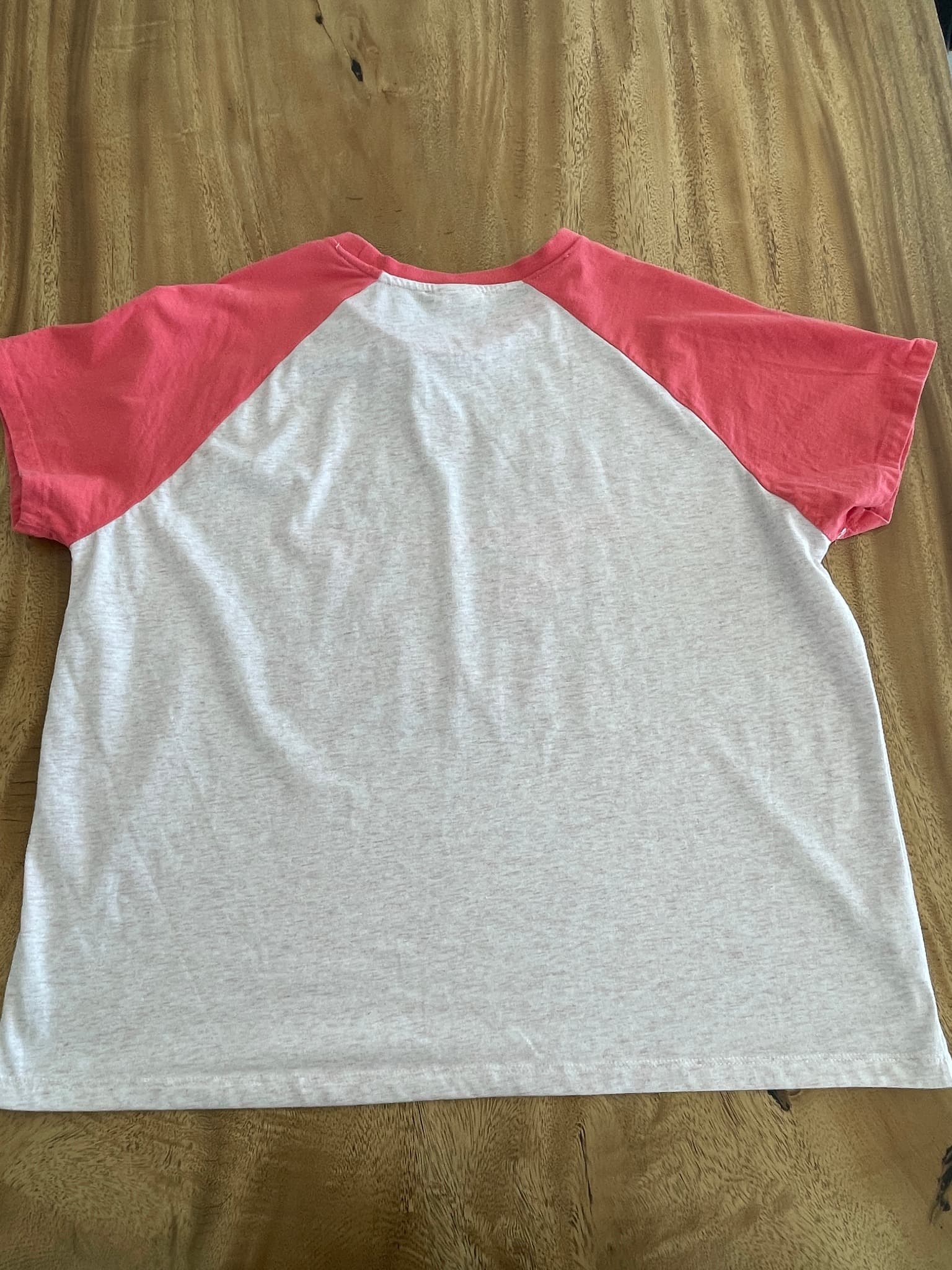 Friends You're My Lobster Raglan T-Shirt White and Pink 3XL — photo 6 of 8