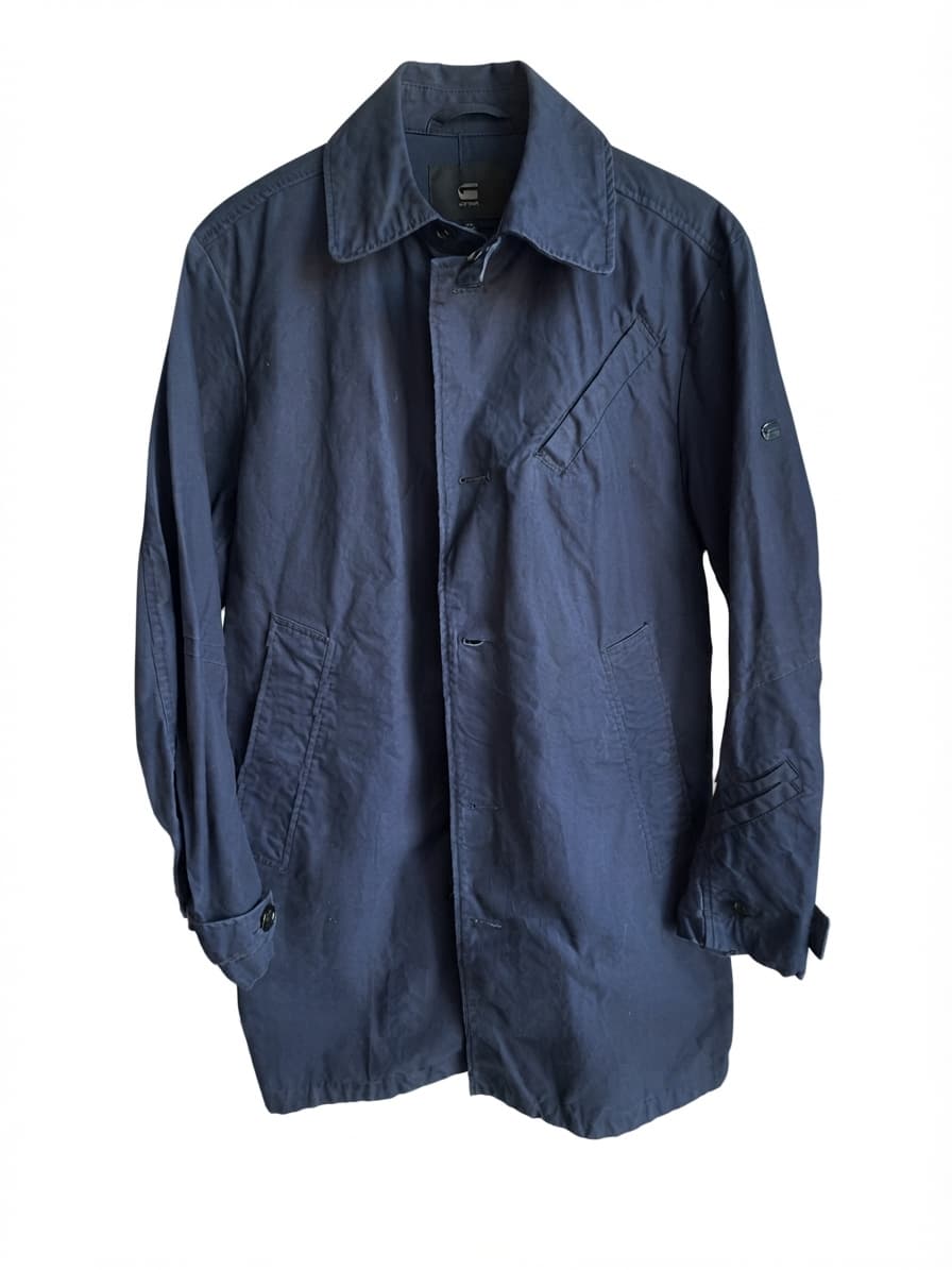 G-Star Men's Navy Blue Trench Coat — photo 1 of 11