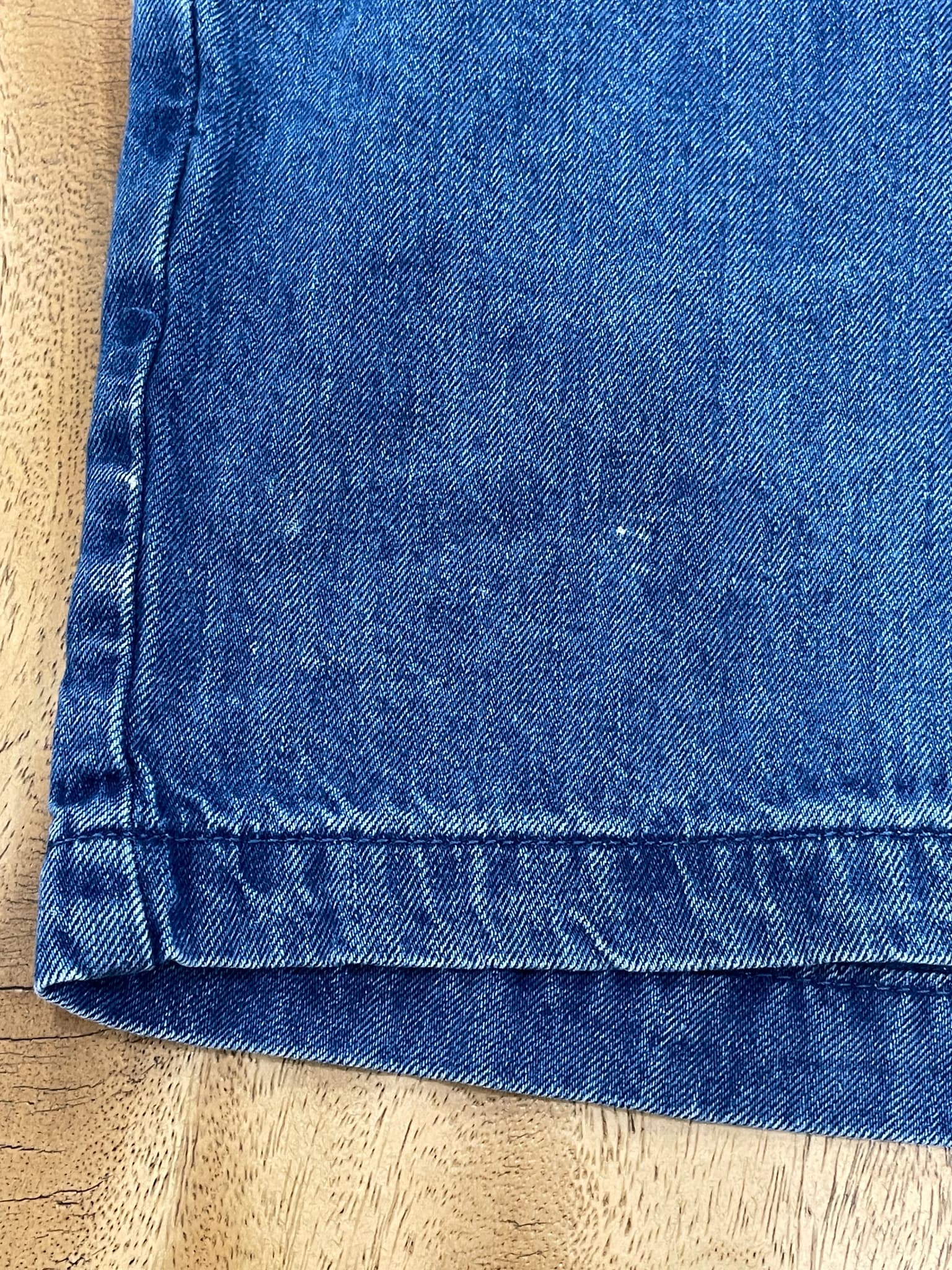 GAP Denim Pull-On Shorts Blue Drawstring Waist Men's Size M — photo 6 of 8