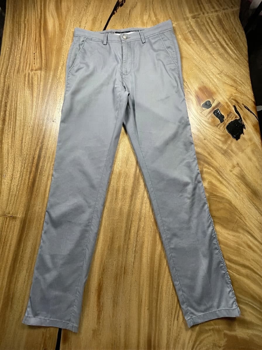 Hugo Boss Chino Pants Button-Closure Pockets Grey Men's 32 — photo 1 of 9