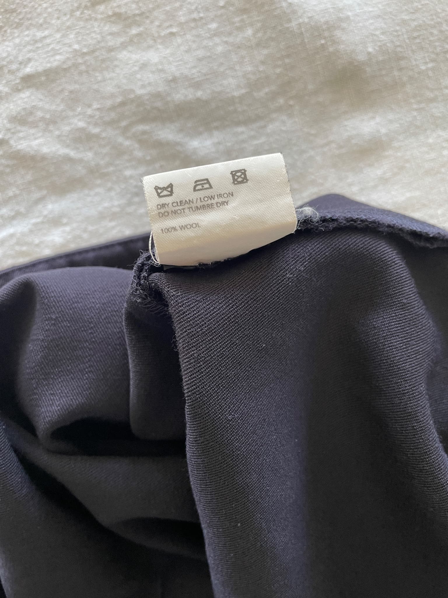 Jacquemus L'enfant du soleil Mini Dress Navy Wool — photo 6 of 6