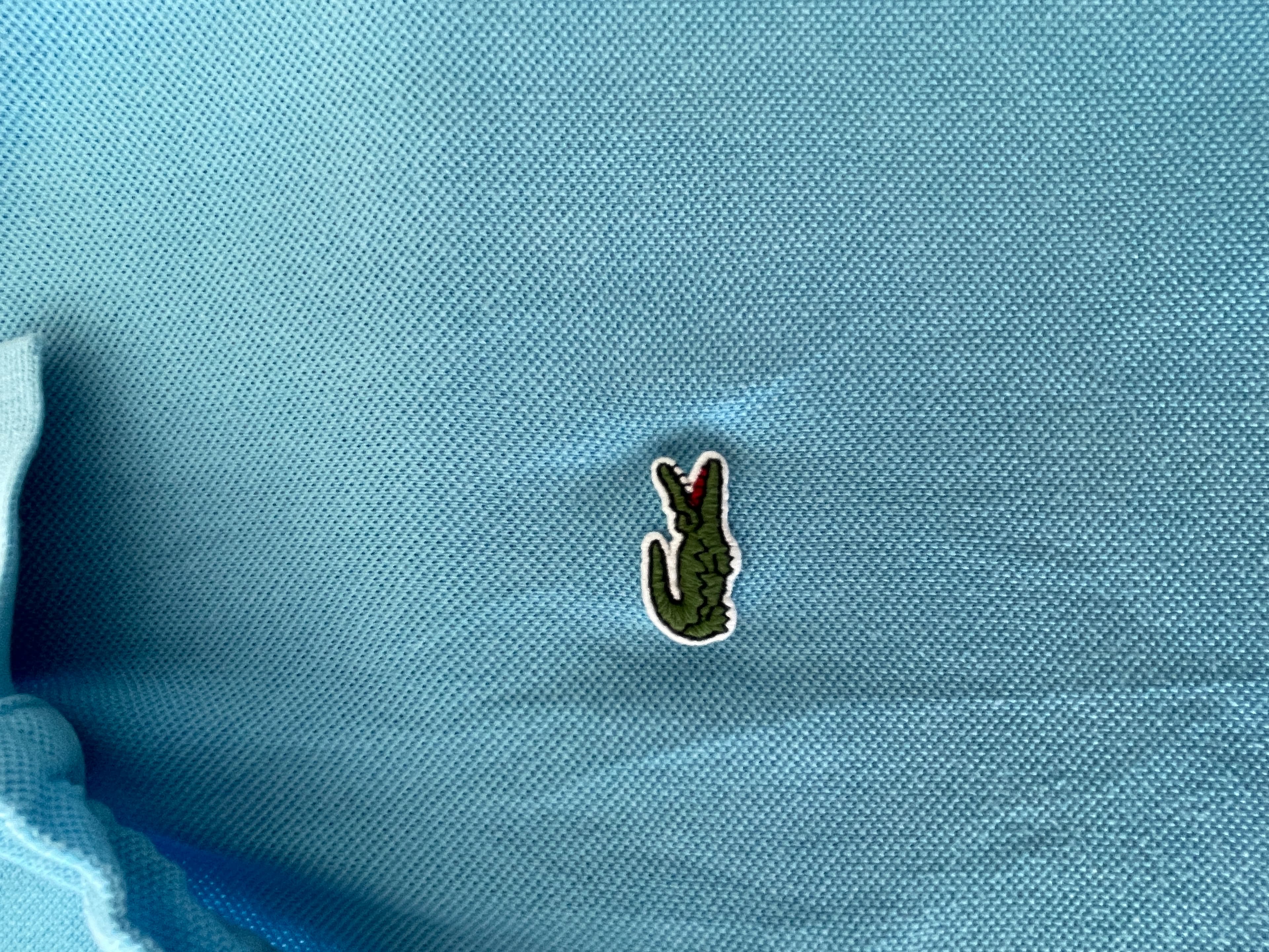 Lacoste Classic Fit L.12.12 Polo Shirt Light Blue — photo 3 of 8