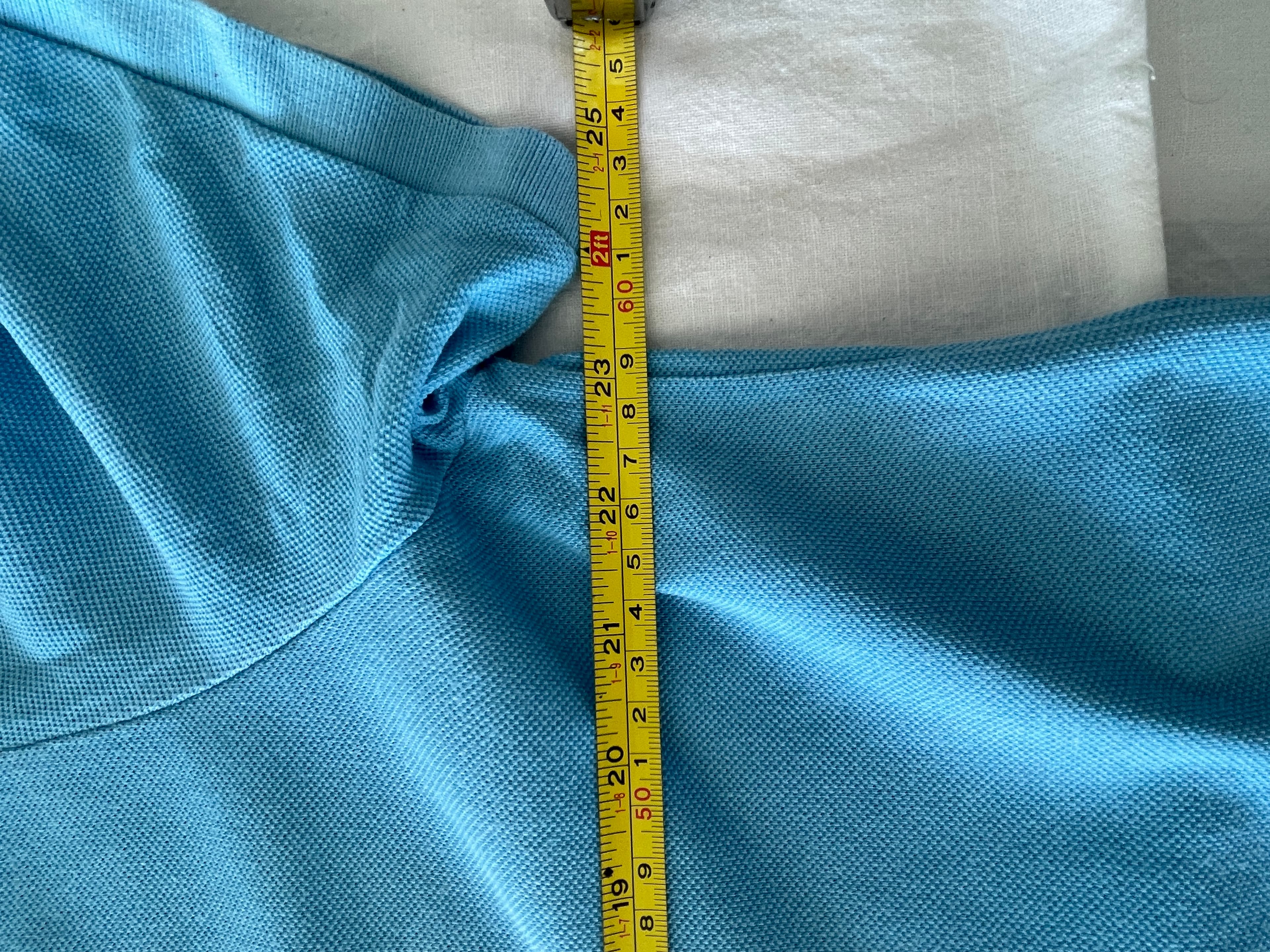 Lacoste Classic Fit L.12.12 Polo Shirt Light Blue — photo 8 of 8