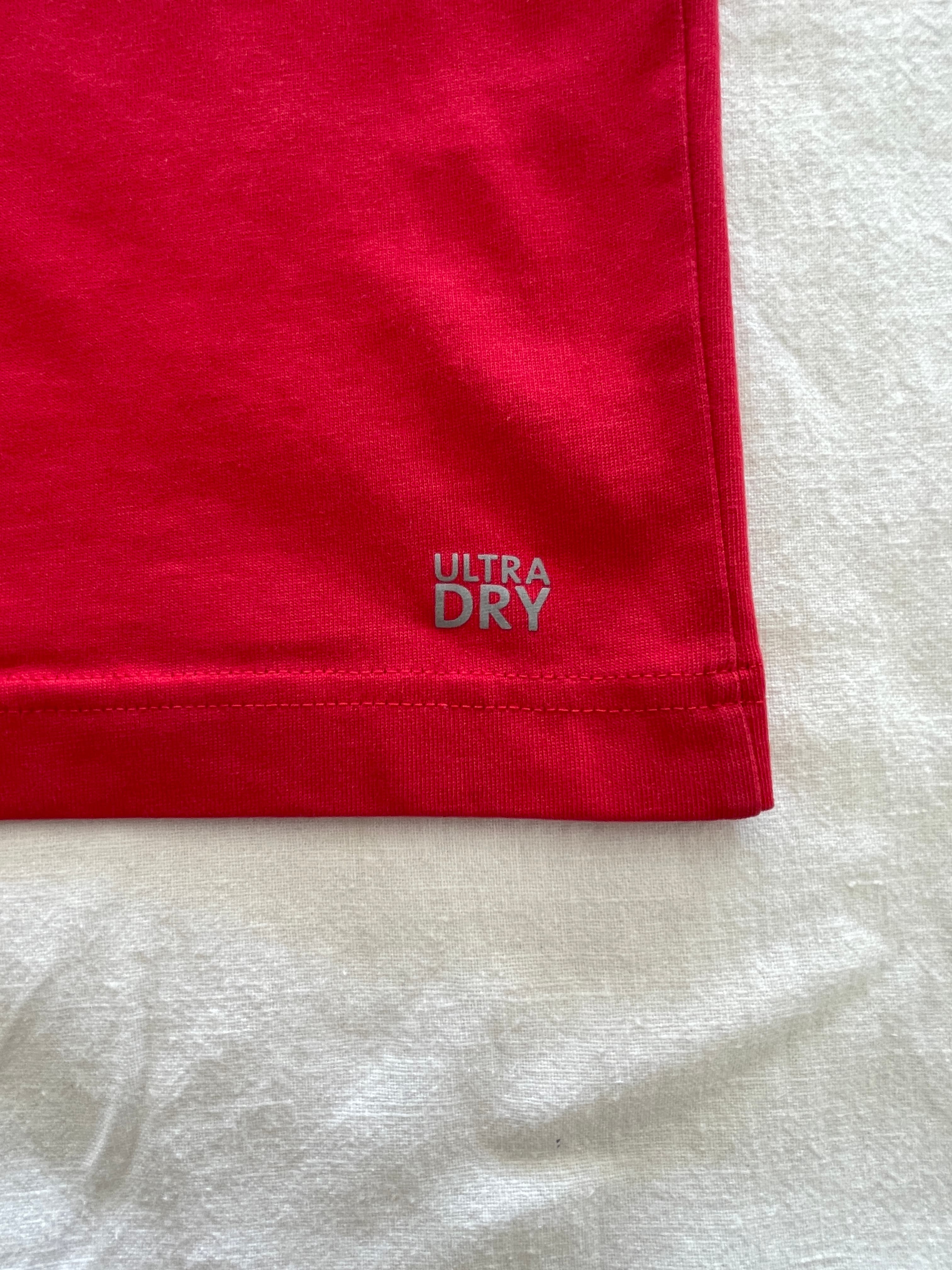 LACOSTE SPORT Sport Red Ultra Dry Crew Neck T-Shirt — photo 5 of 8