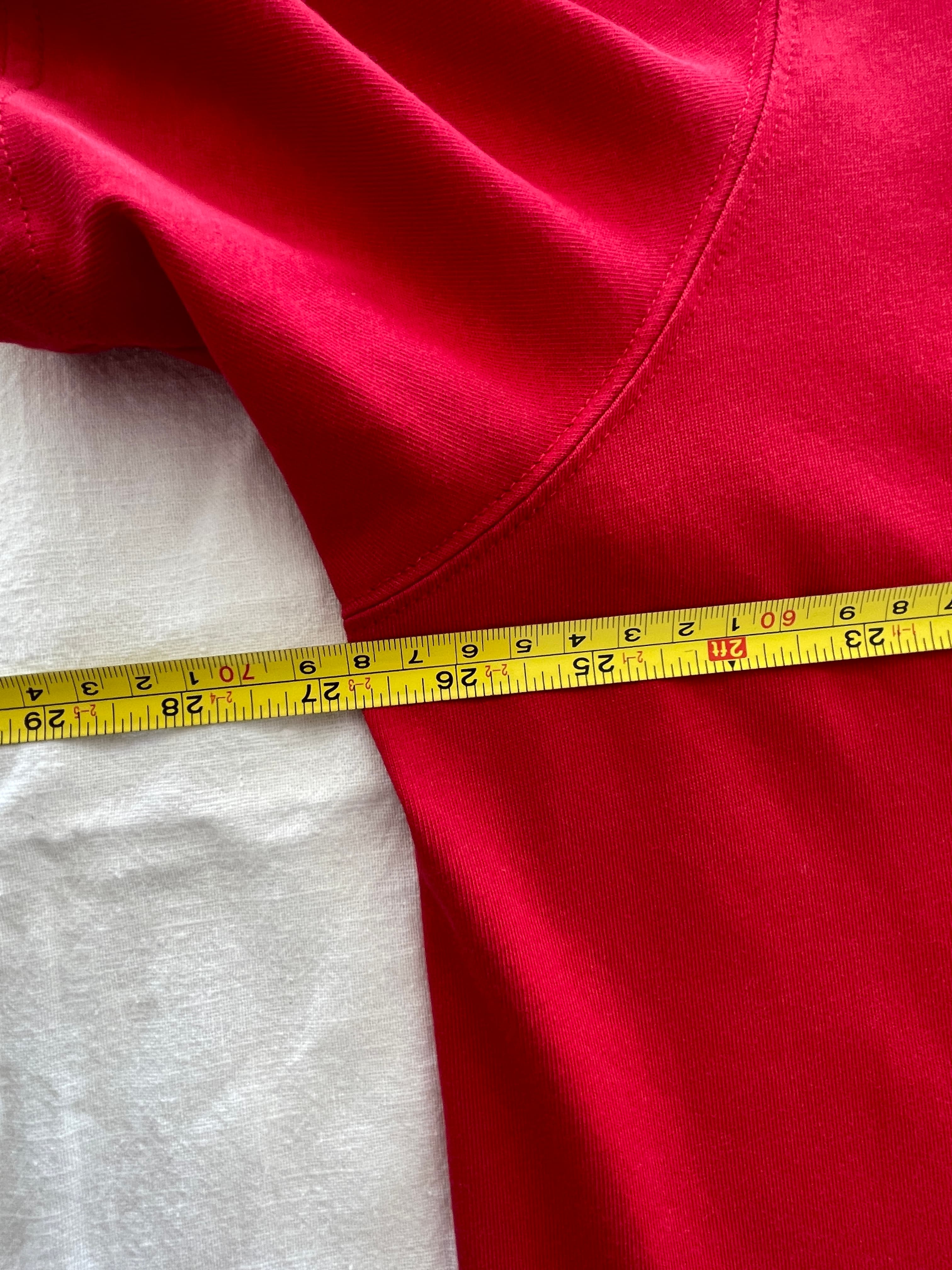 LACOSTE SPORT Sport Red Ultra Dry Crew Neck T-Shirt — photo 8 of 8