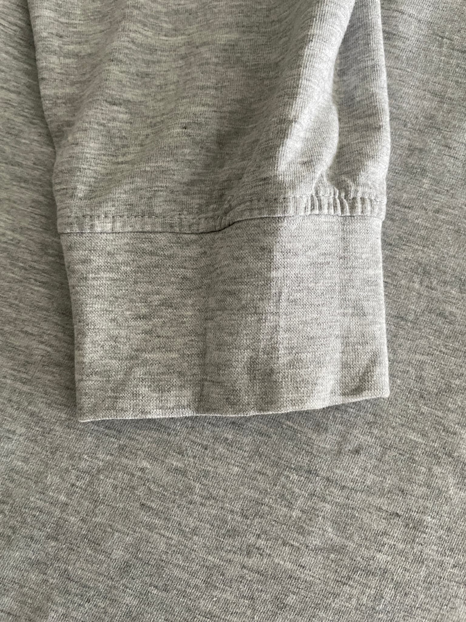 Lee Long Sleeve Pocket T-Shirt Crew Neck Grey Men's XLT — photo 5 of 9