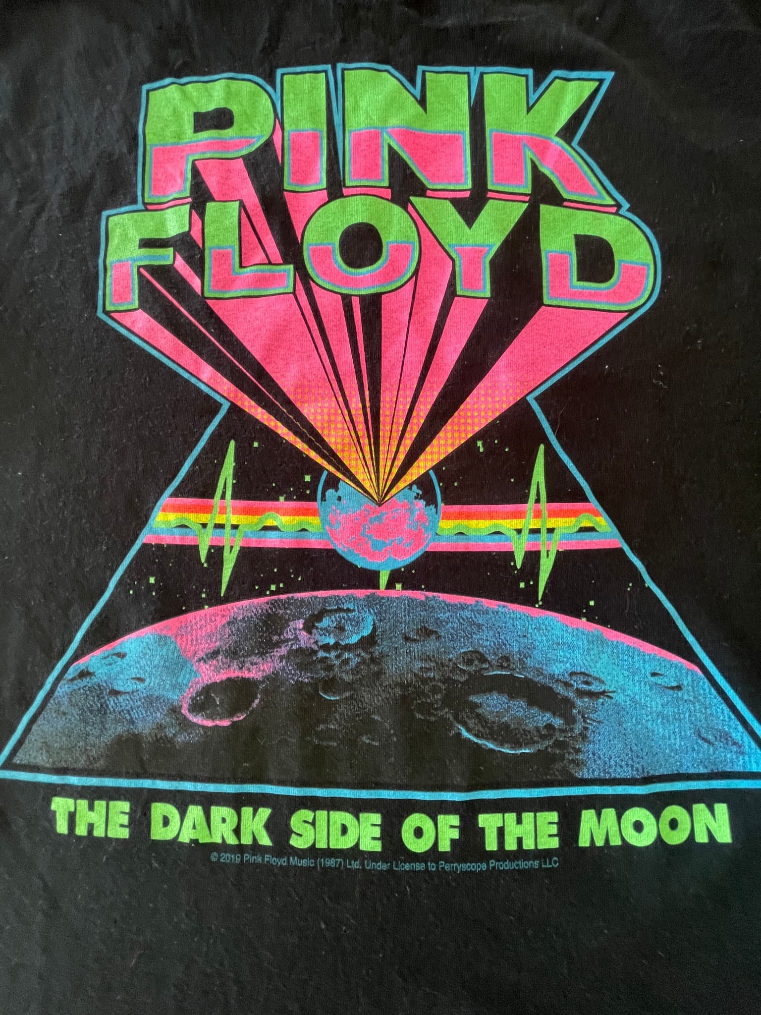 Liquid Blue T-Shirt The Dark Side of the Moon Graphic Black Unisex M — photo 2 of 6