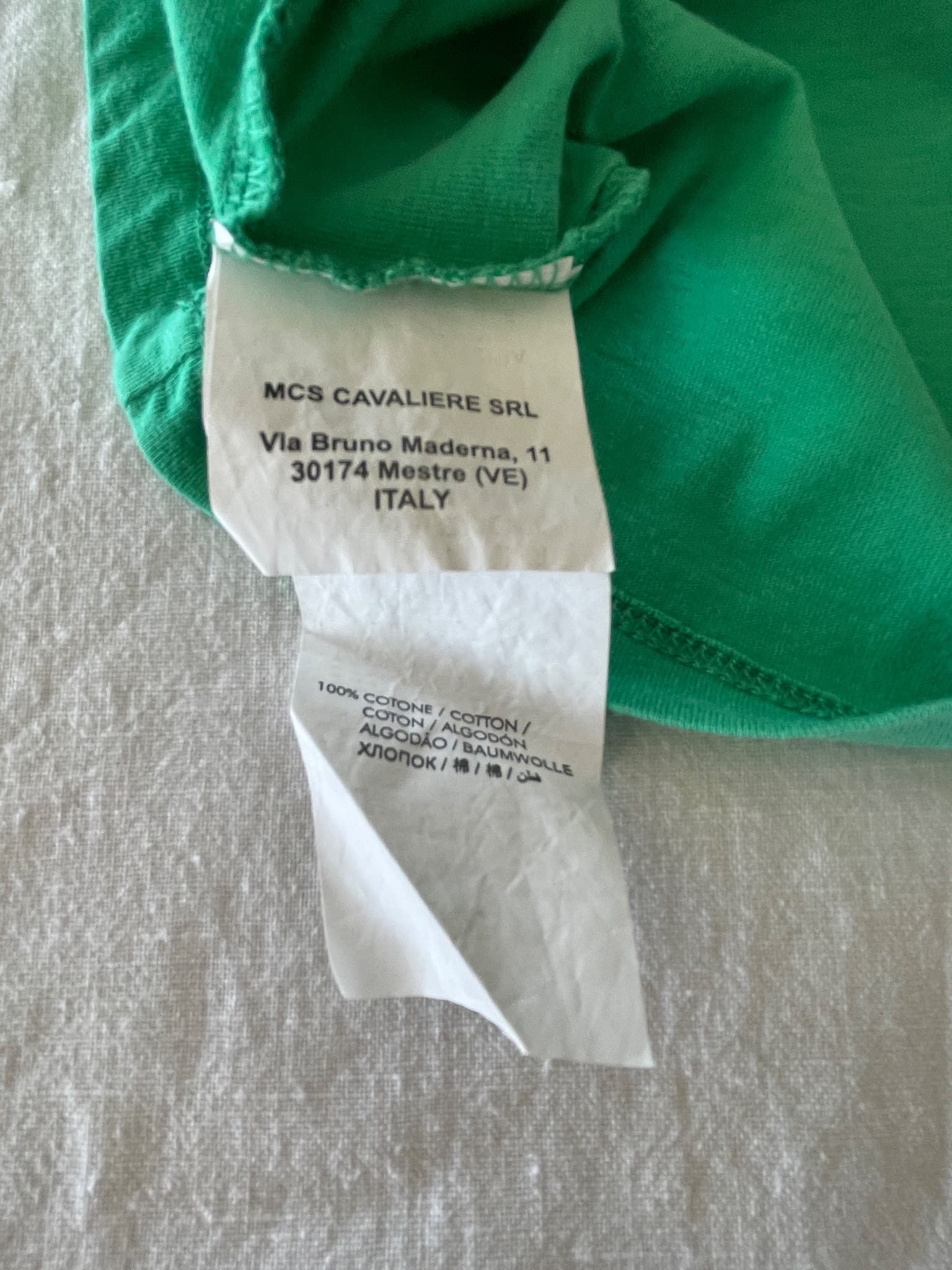 MCS Marlboro Classics Men's Green T-Shirt With Floral Pocket Size Large — photo 6 of 6