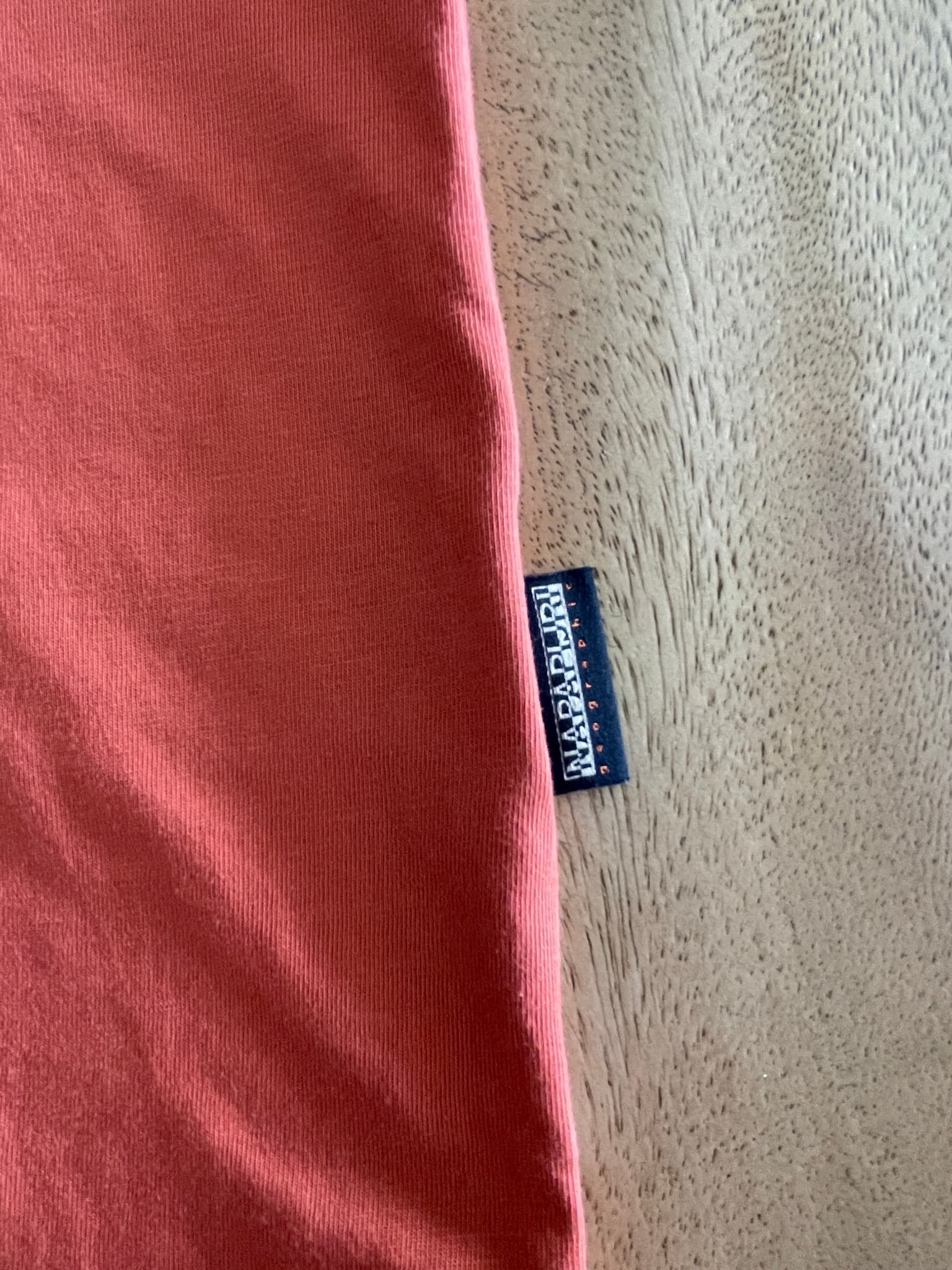 Napapijri S-Box T-Shirt Graphic Logo Orange Men's L — photo 4 of 7