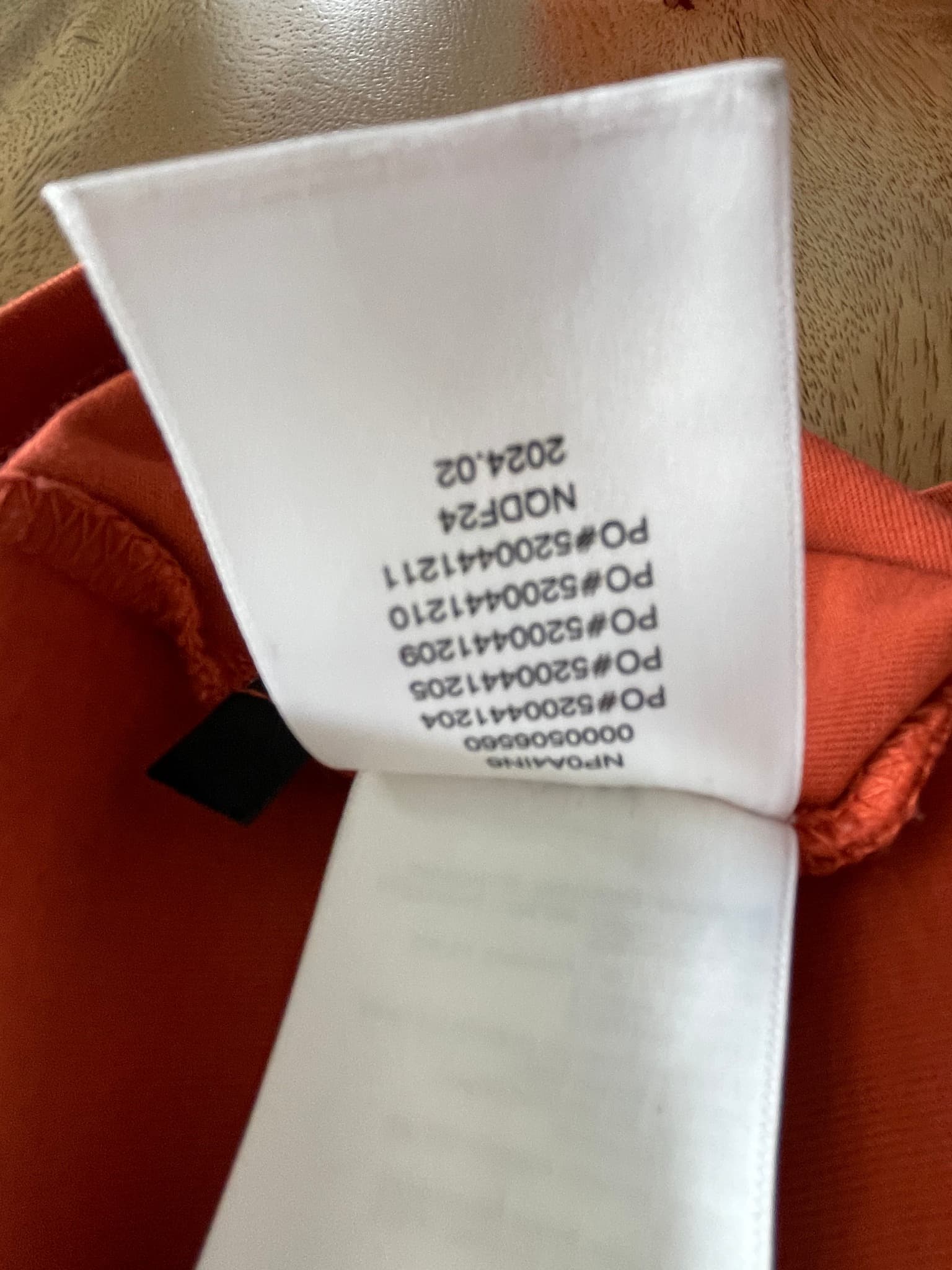 Napapijri S-Box T-Shirt Graphic Logo Orange Men's L — photo 6 of 7