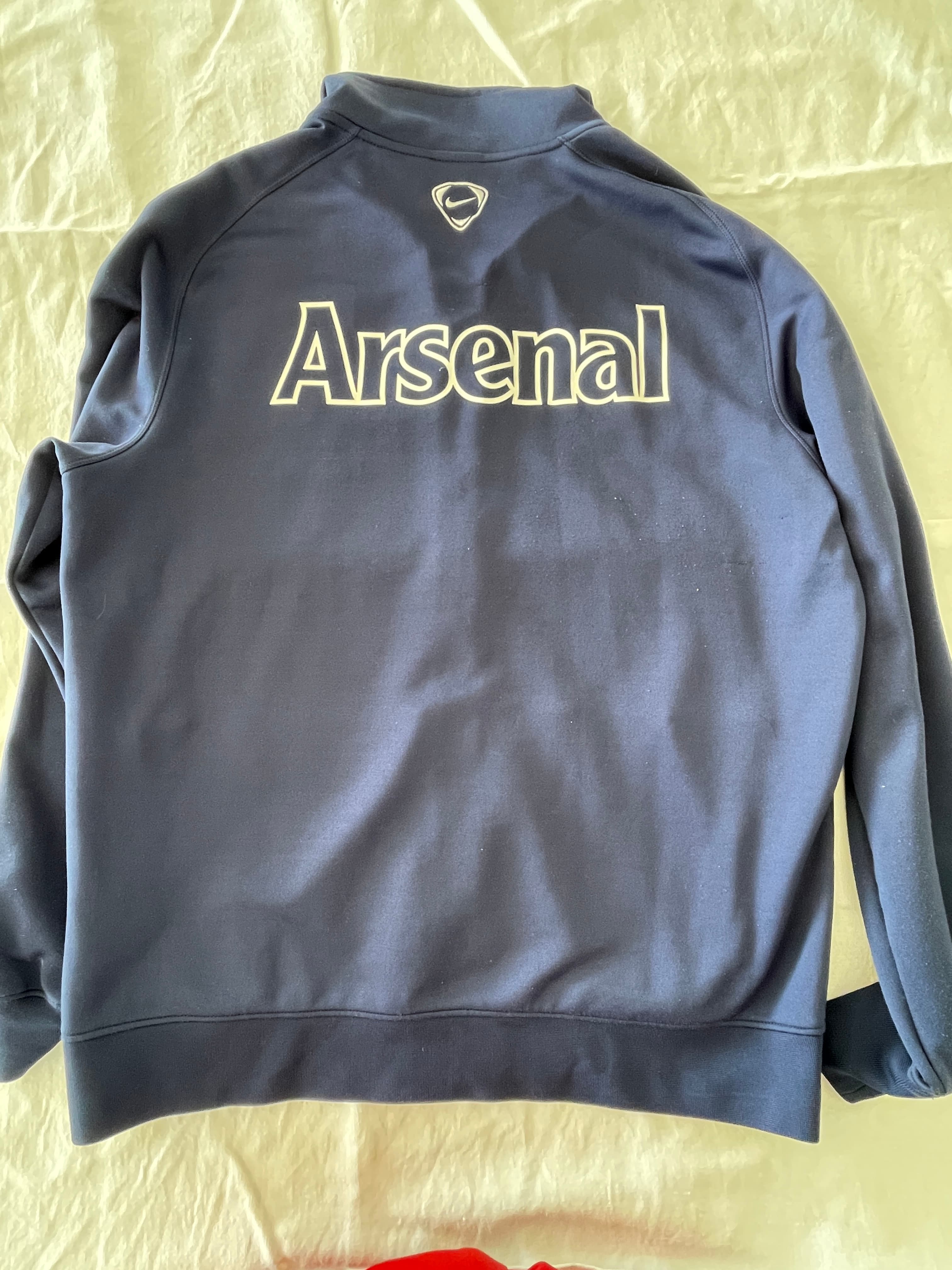 Nike Arsenal FC Fly Emirates Full Zip Track Jacket Navy Men's XL — photo 4 of 8
