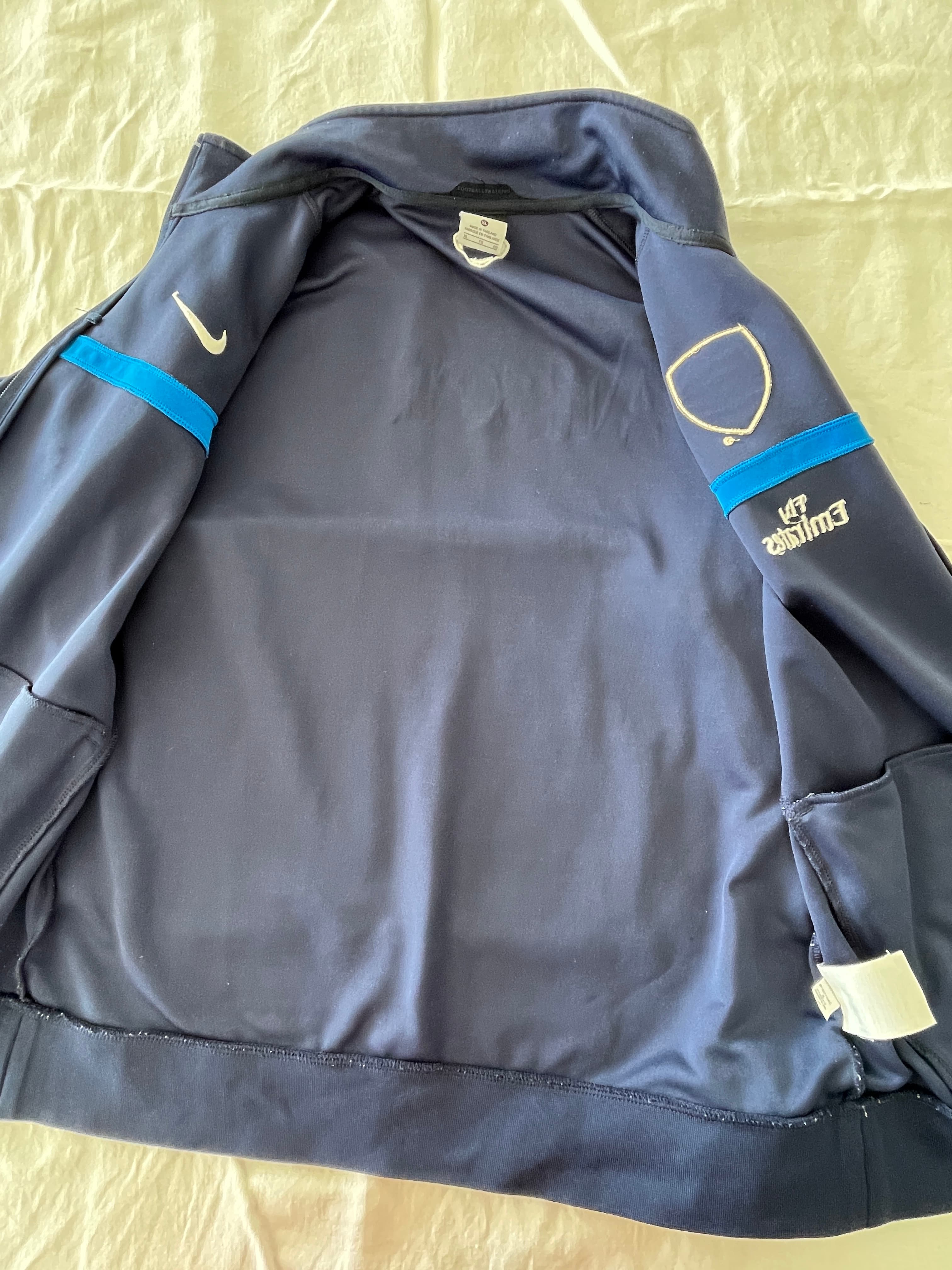 Nike Arsenal FC Fly Emirates Full Zip Track Jacket Navy Men's XL — photo 8 of 8