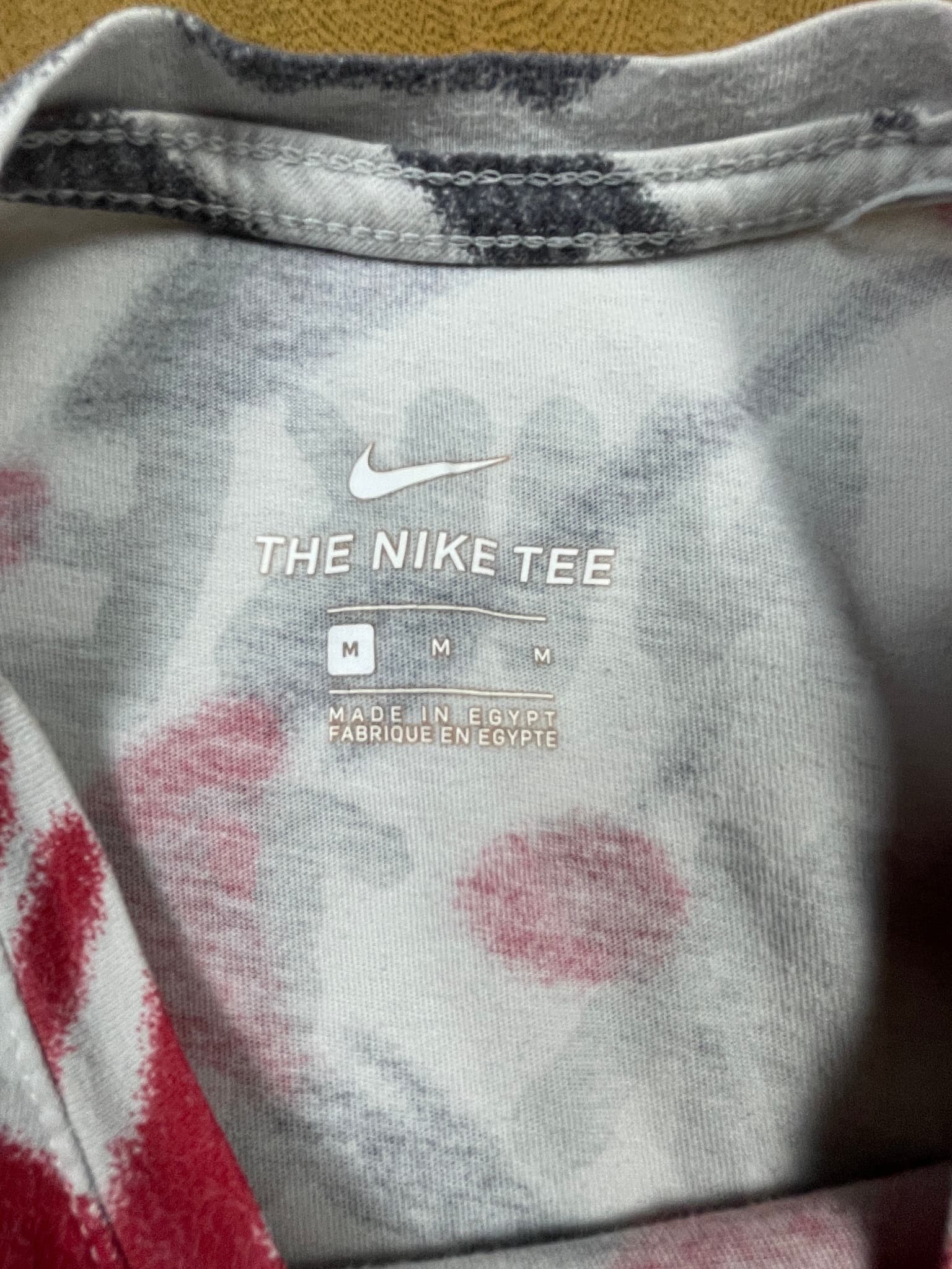 Nike Basketball Graphic T-Shirt Block Party Tie-Dye Multi Men's M — photo 3 of 10
