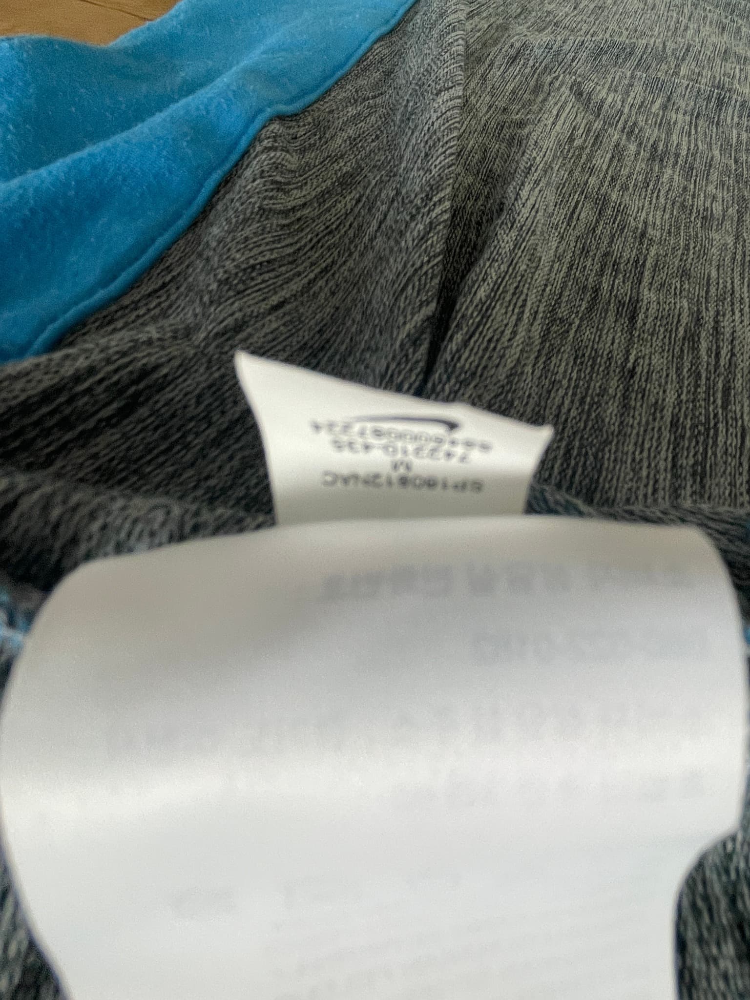 Nike Dri-FIT Full-Zip Training Hoodie Blue Men's M — photo 11 of 15