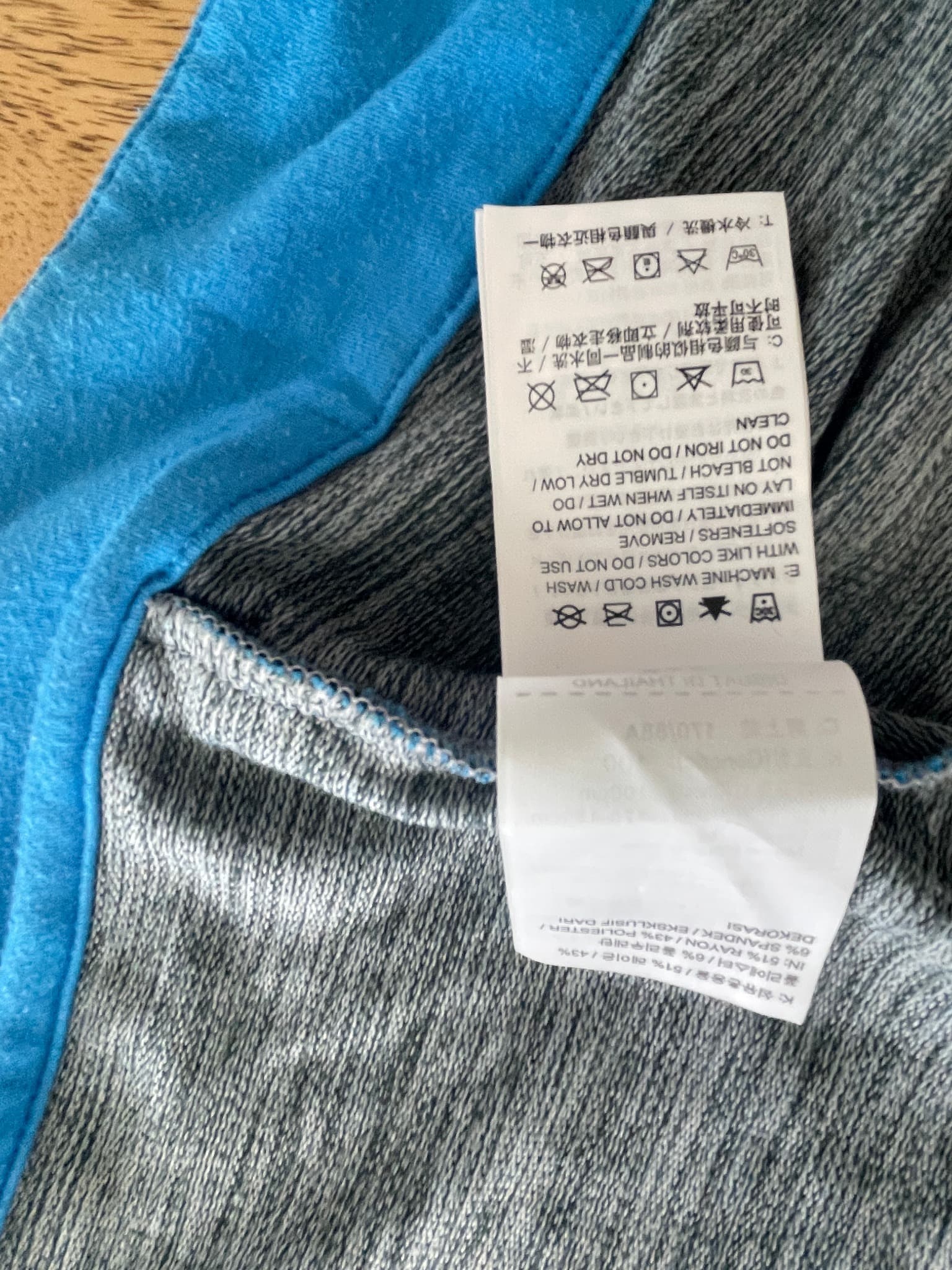 Nike Dri-FIT Full-Zip Training Hoodie Blue Men's M — photo 12 of 15