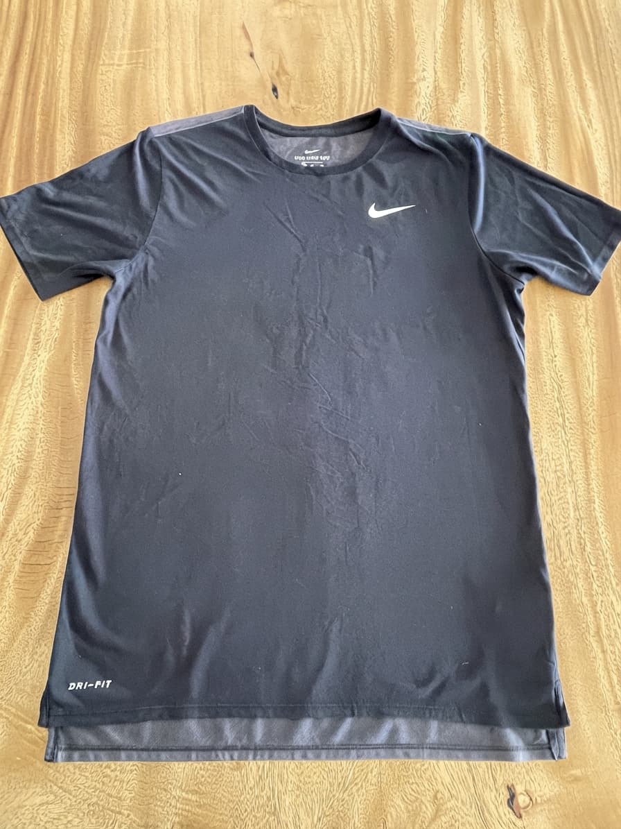 Nike Dri-FIT The Nike Tee Logo T-Shirt Black Men's M — photo 1 of 9