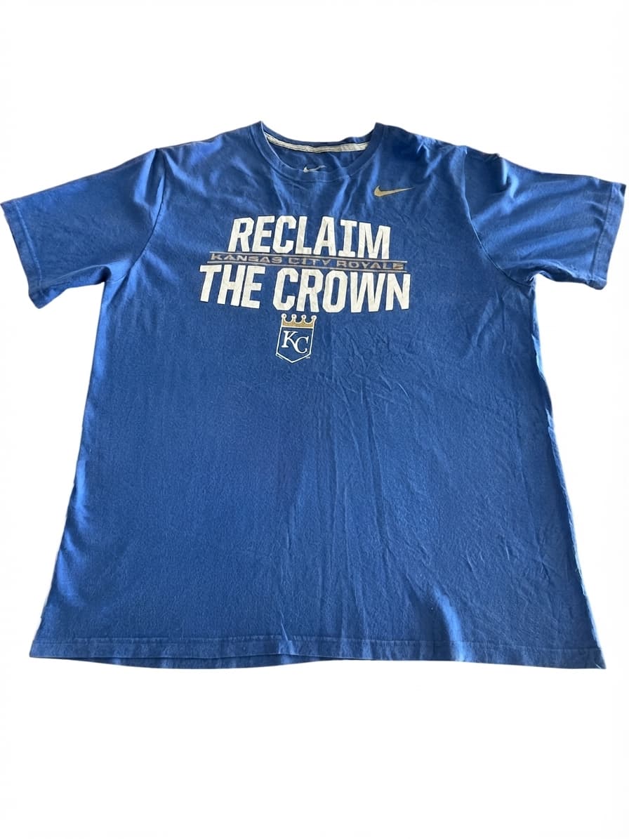 Nike Kansas City Royals Reclaim The Crown T-Shirt Blue Men's XL — photo 1 of 7