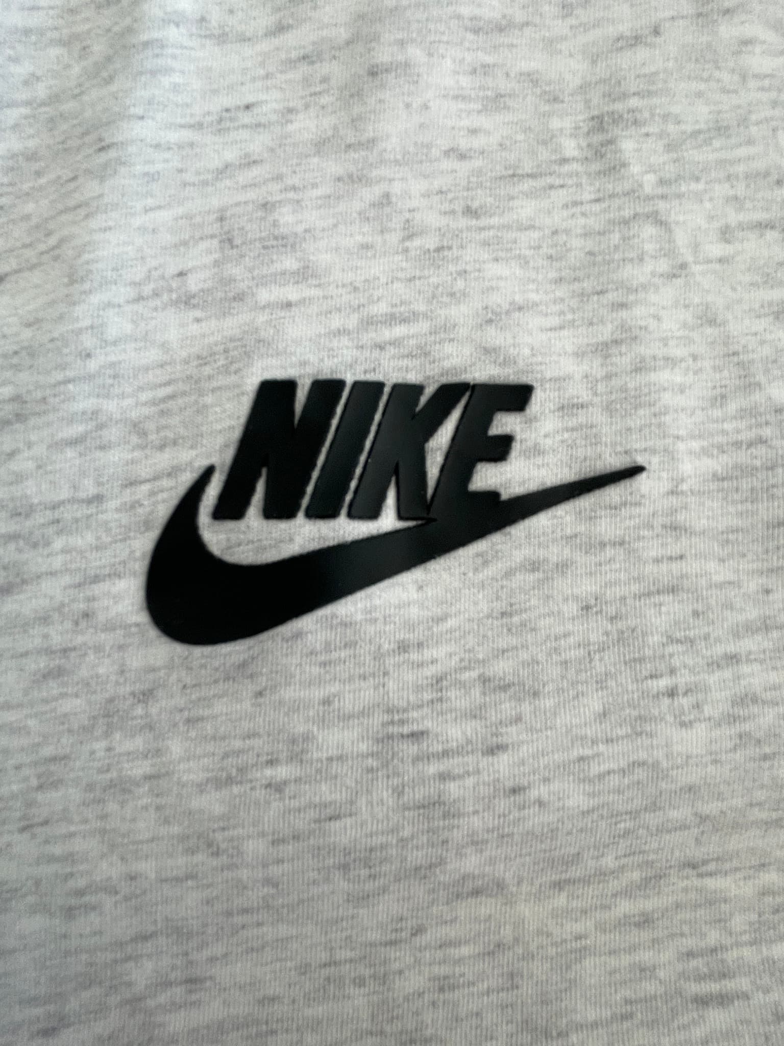 Nike Long Sleeve T-Shirt Logo Cuffs Grey Men's M — photo 4 of 13