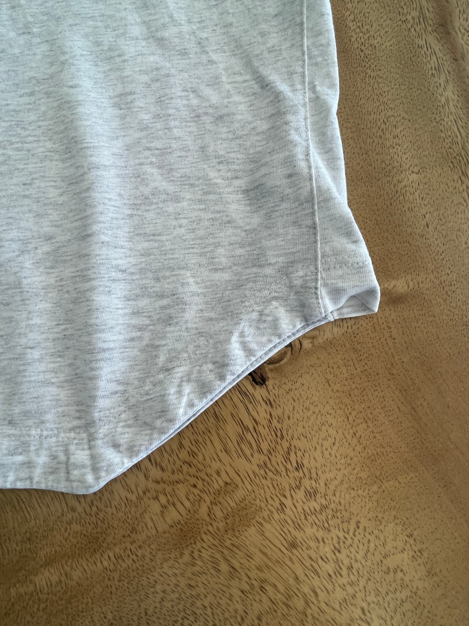 Nike Long Sleeve T-Shirt Logo Cuffs Grey Men's M — photo 9 of 13