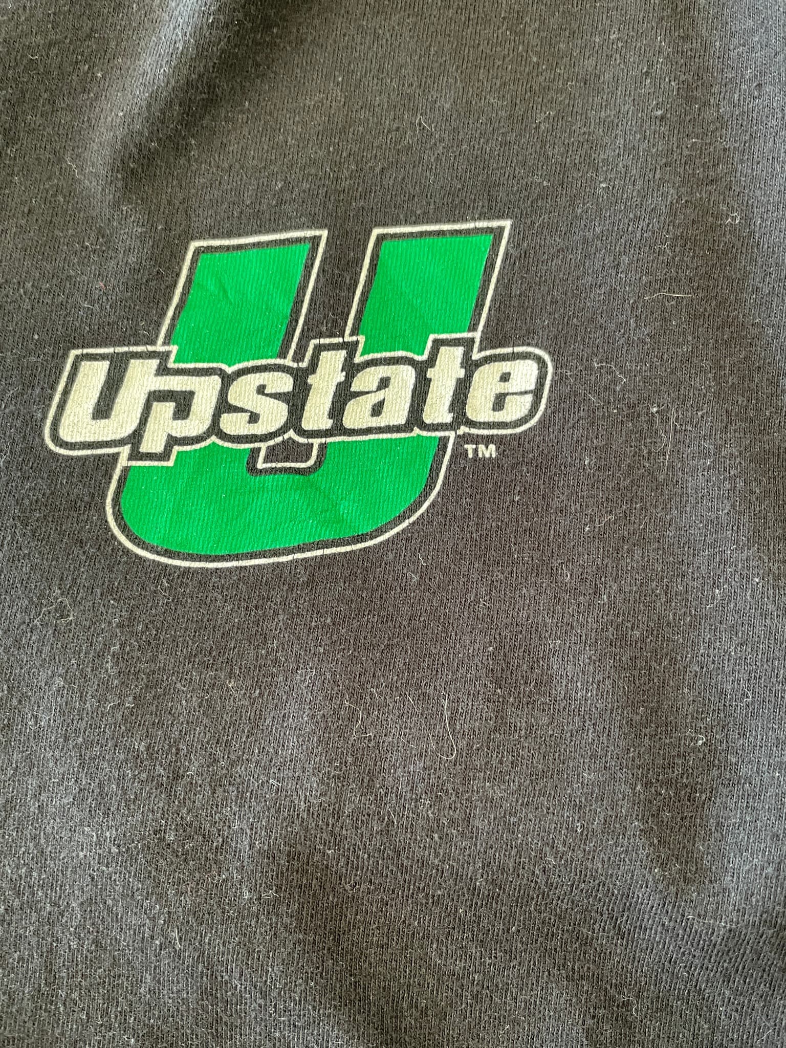 Nike Long Sleeve T-Shirt Upstate University Logo Black Men's M — photo 2 of 10