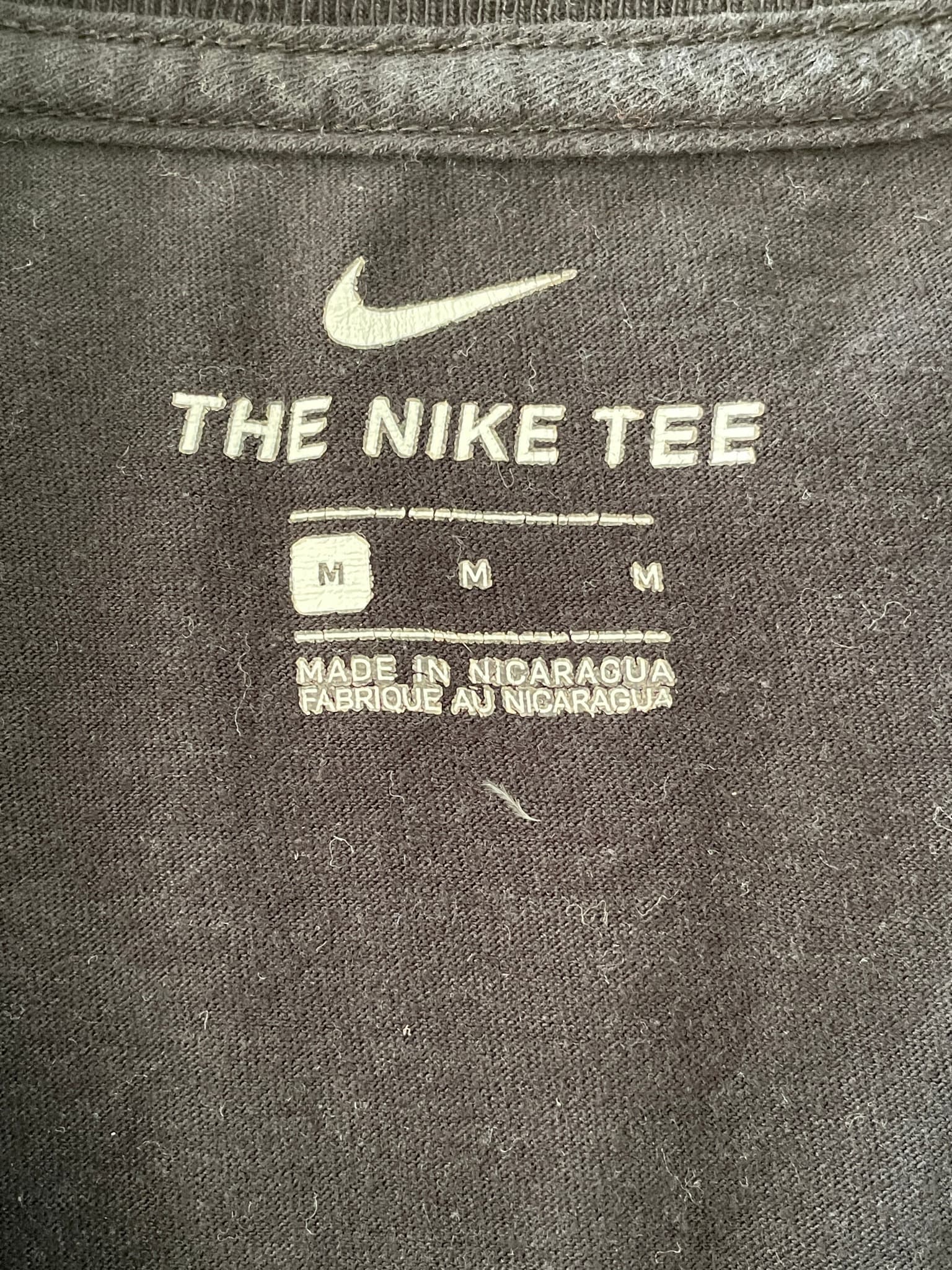 Nike Long Sleeve T-Shirt Upstate University Logo Black Men's M — photo 4 of 10