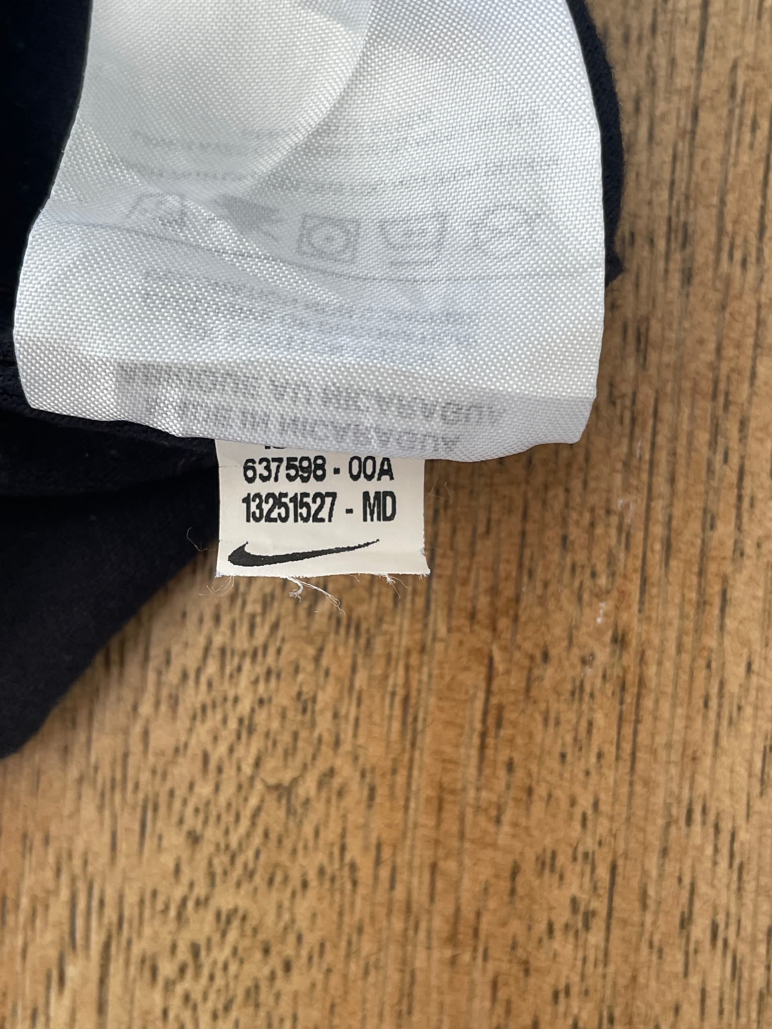 Nike Long Sleeve T-Shirt Upstate University Logo Black Men's M — photo 9 of 10