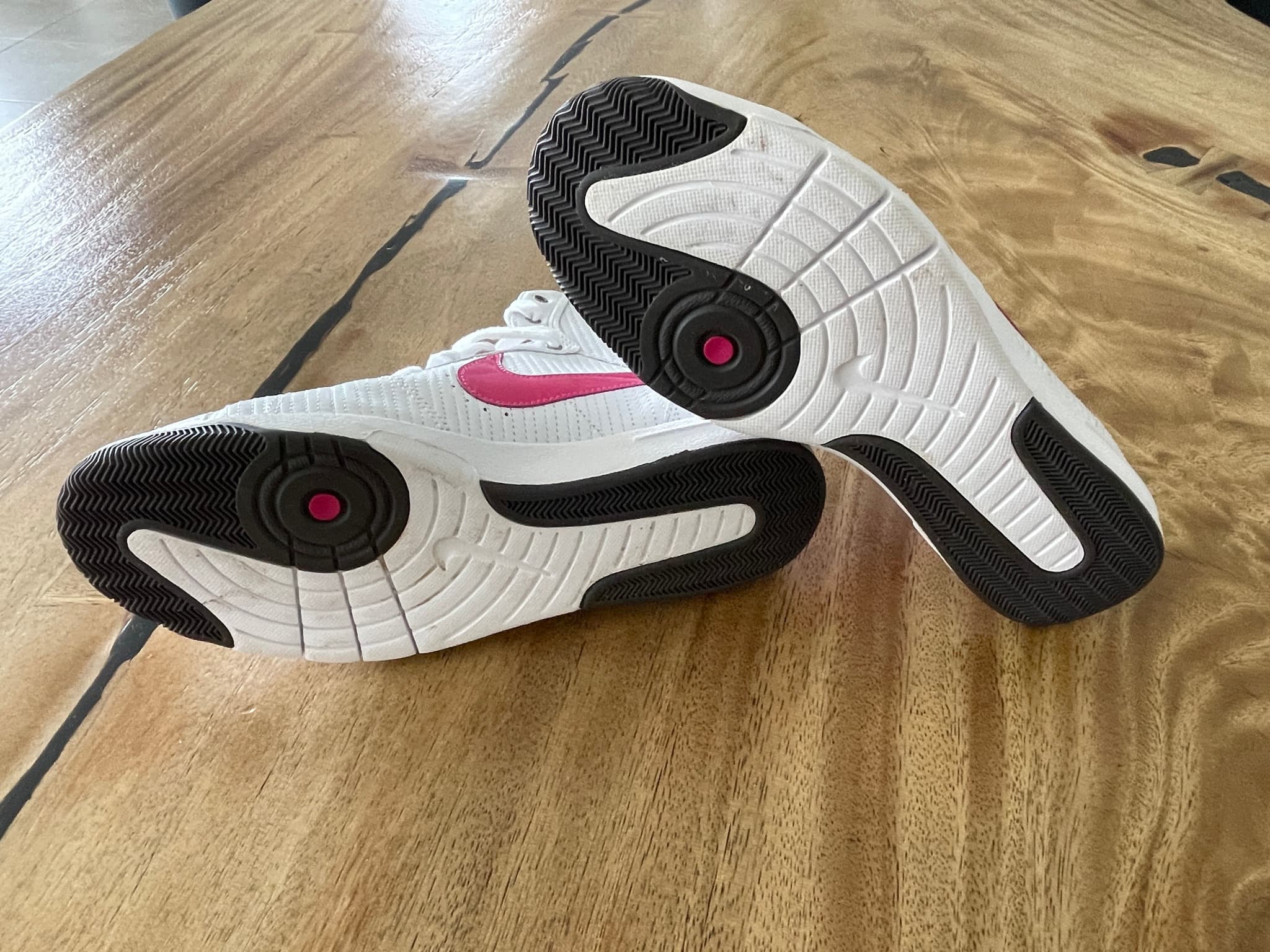 Nike Sneakers Blazer high top Retro Ribbed White Pink Women's US 7.5 — photo 2 of 7
