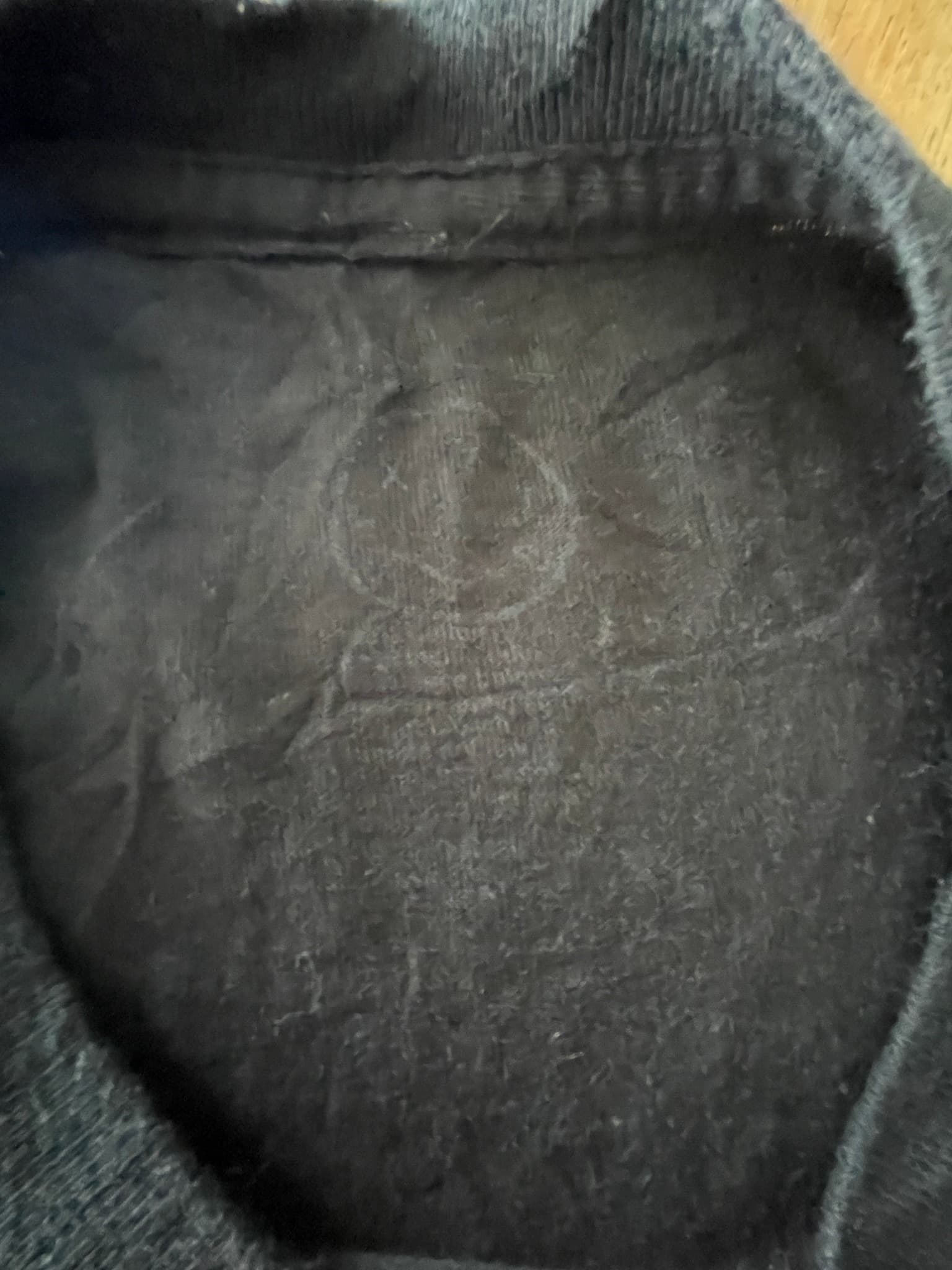 Nirvana Graphic T-Shirt Smiley Face Logo Black Unisex — photo 4 of 6