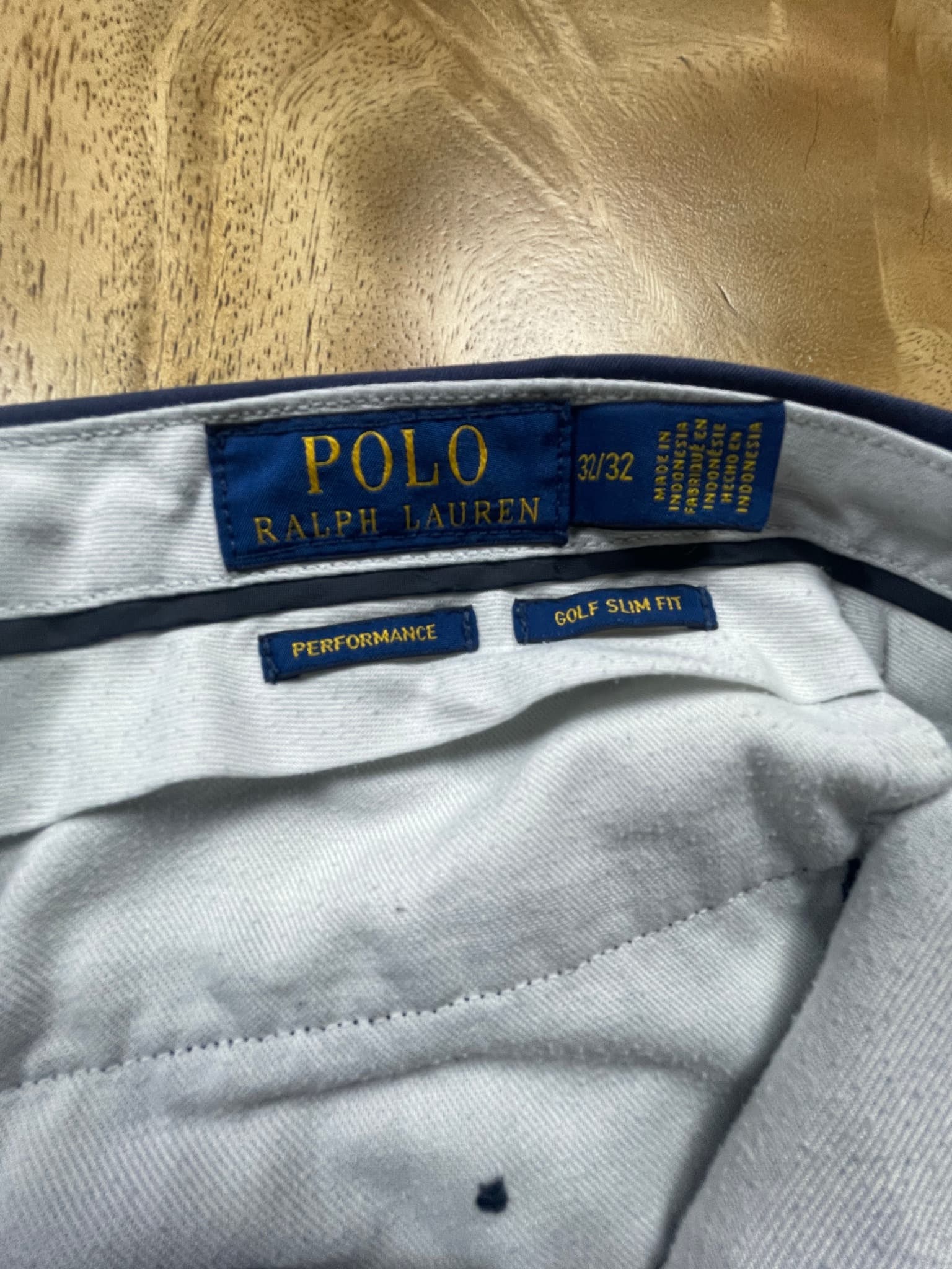 Polo Ralph Lauren Golf Slim Fit Chino Pants Blue Men's 32 — photo 3 of 10