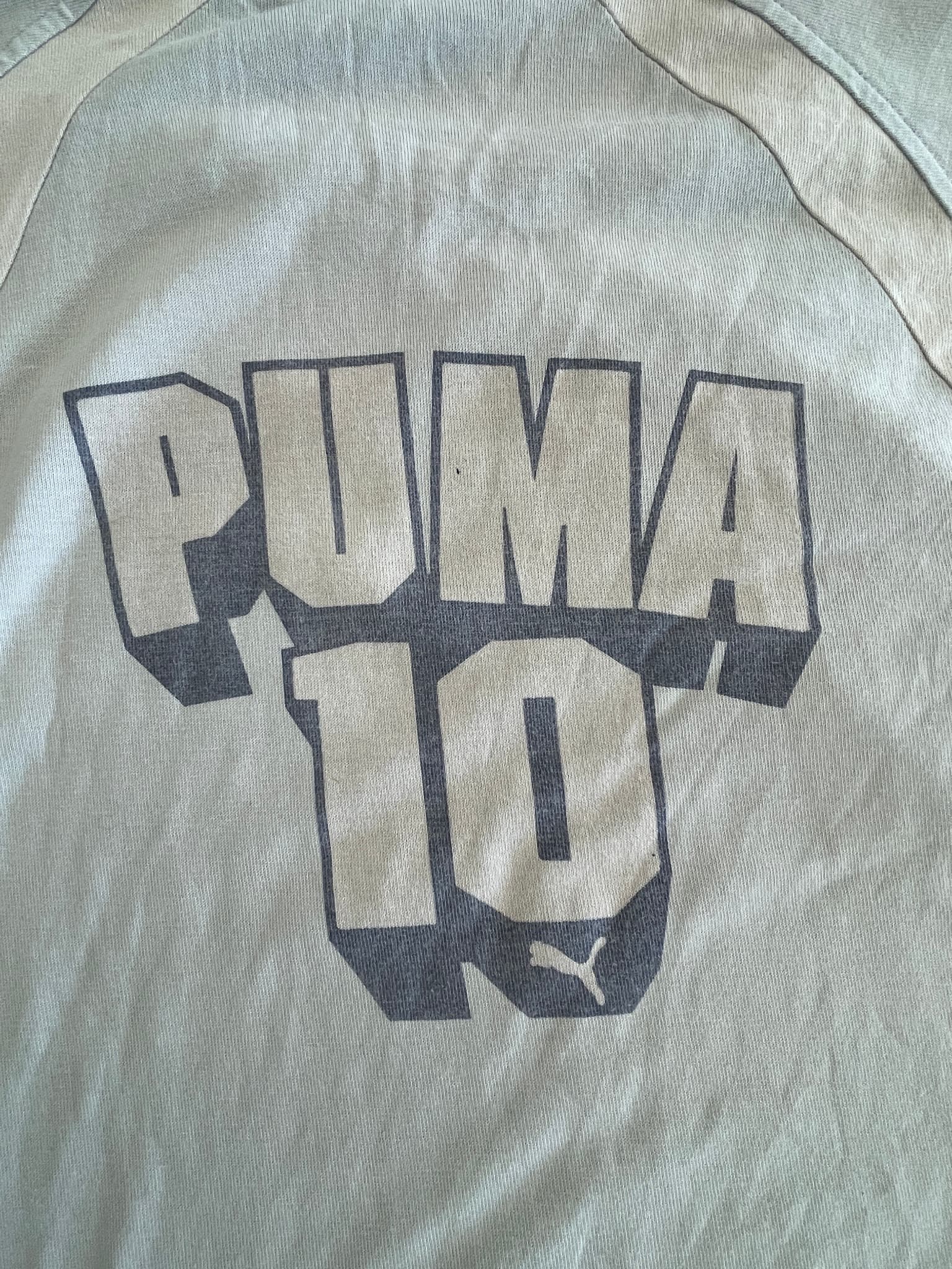 Puma Soccer Jersey Number 10 Graphic Blue Men's M — photo 5 of 9