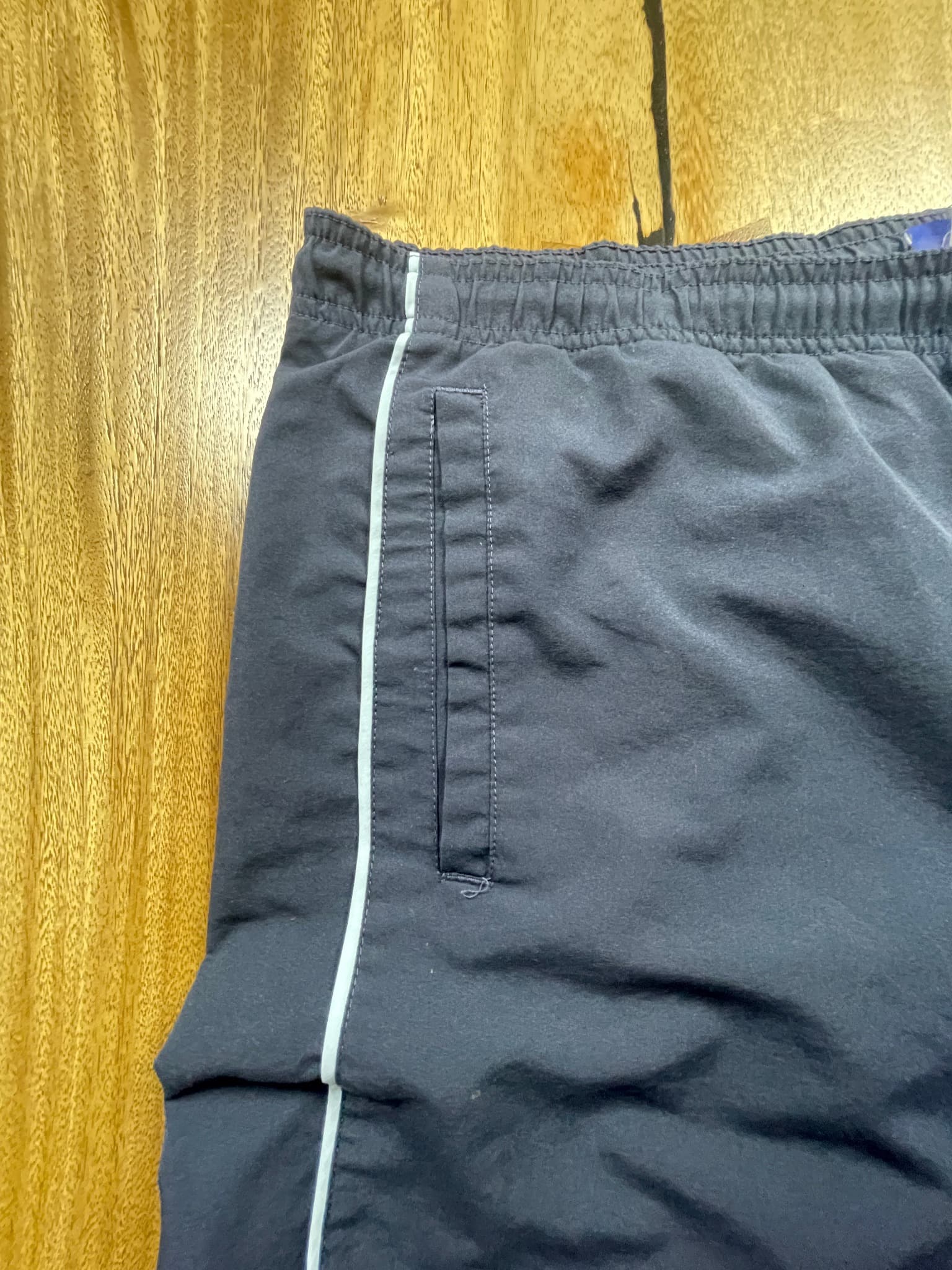 Reebok Vintage Track Pants Side Pockets Navy Unisex M — photo 3 of 7