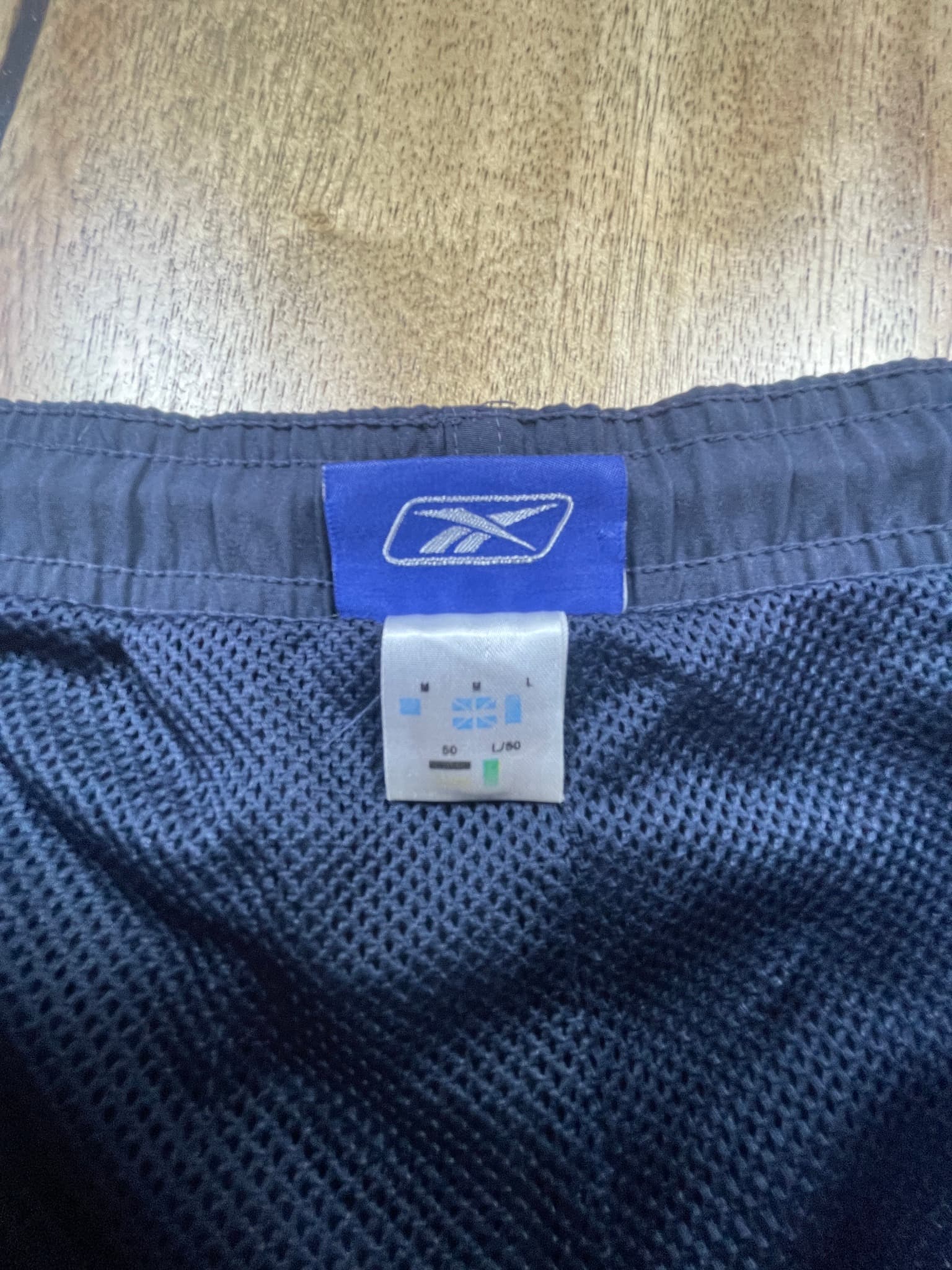 Reebok Vintage Track Pants Side Pockets Navy Unisex M — photo 4 of 7