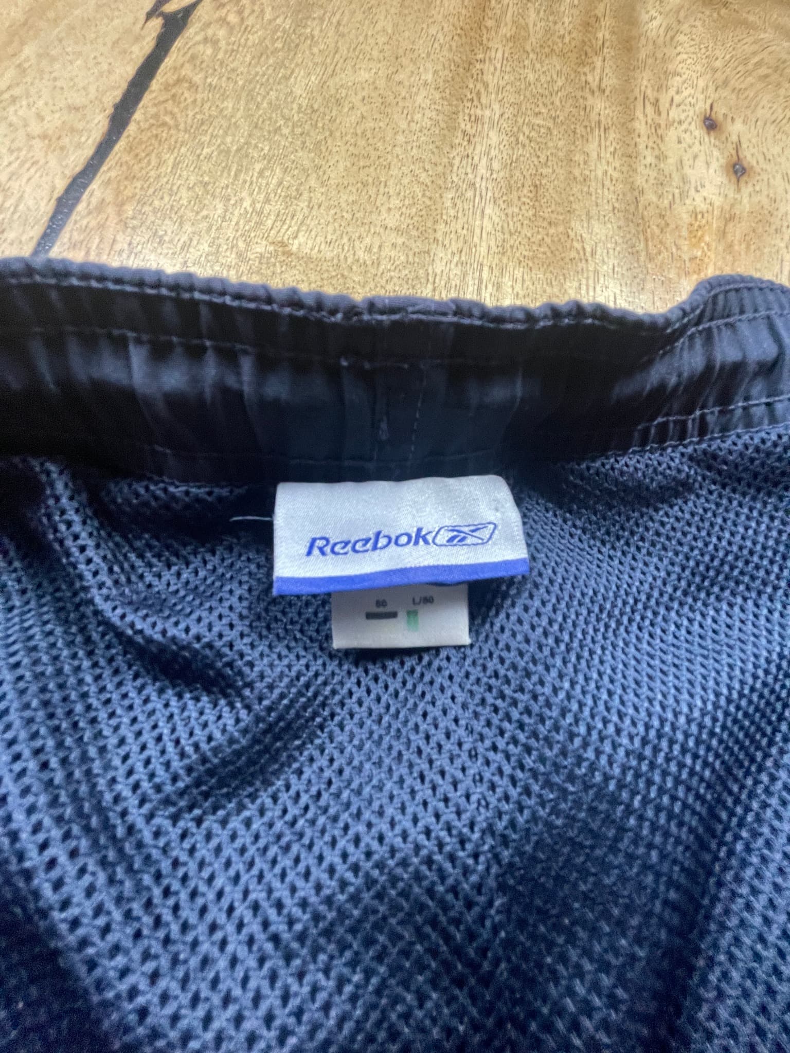 Reebok Vintage Track Pants Side Pockets Navy Unisex M — photo 5 of 7