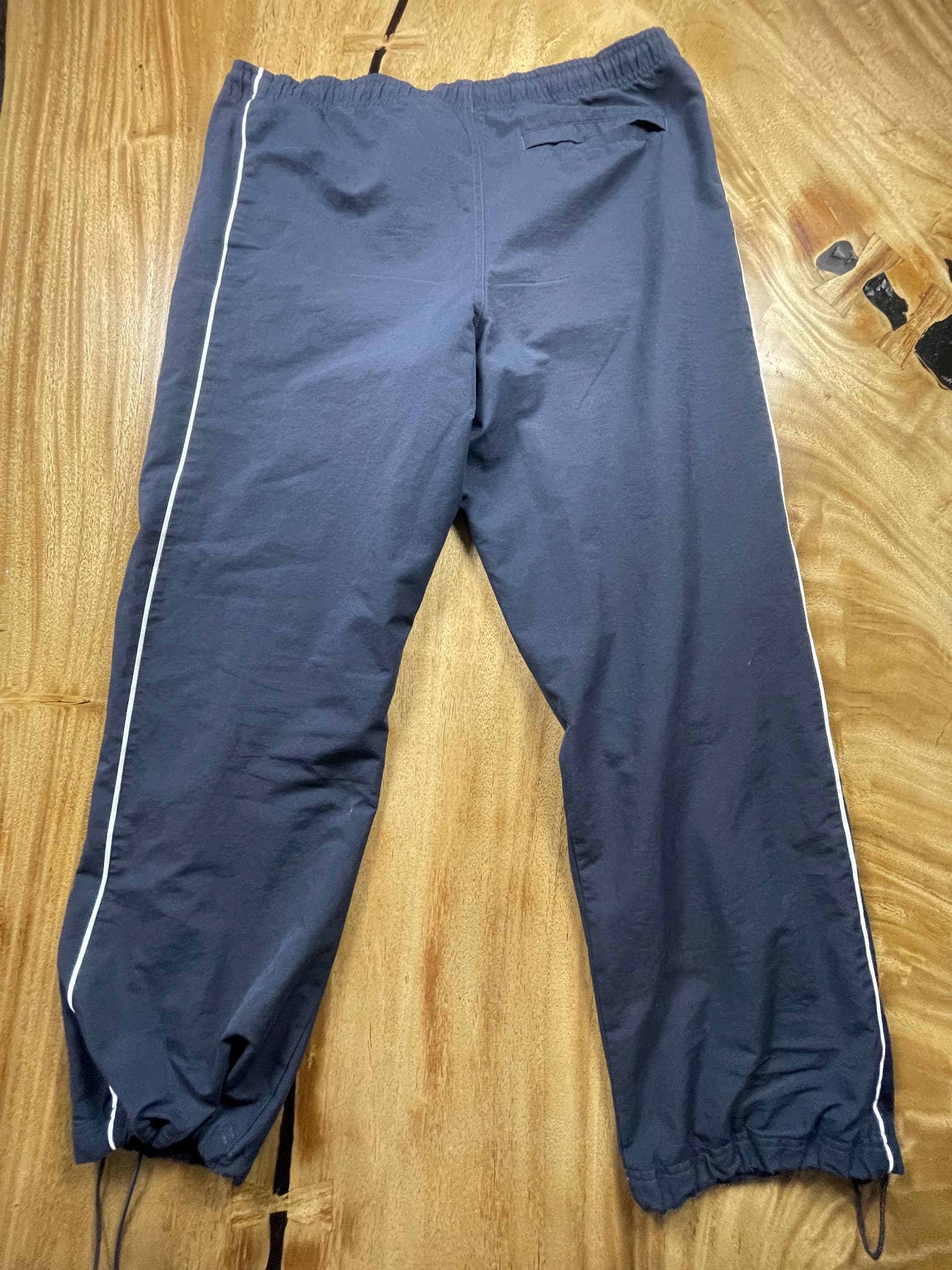 Reebok Vintage Track Pants Side Pockets Navy Unisex M — photo 6 of 7