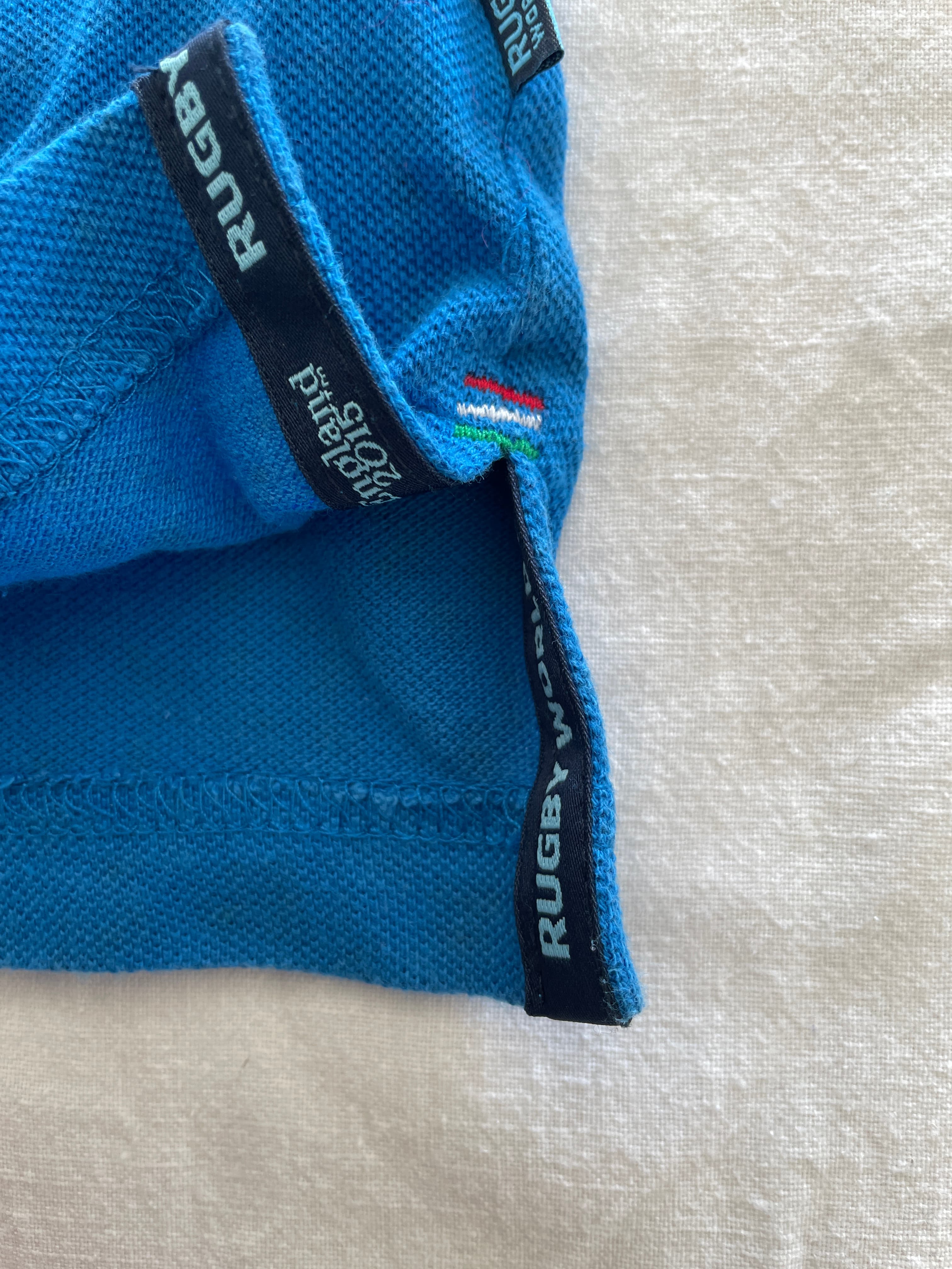 Rugby World Cup 2015 Italy Polo Shirt Blue Size M — photo 8 of 11