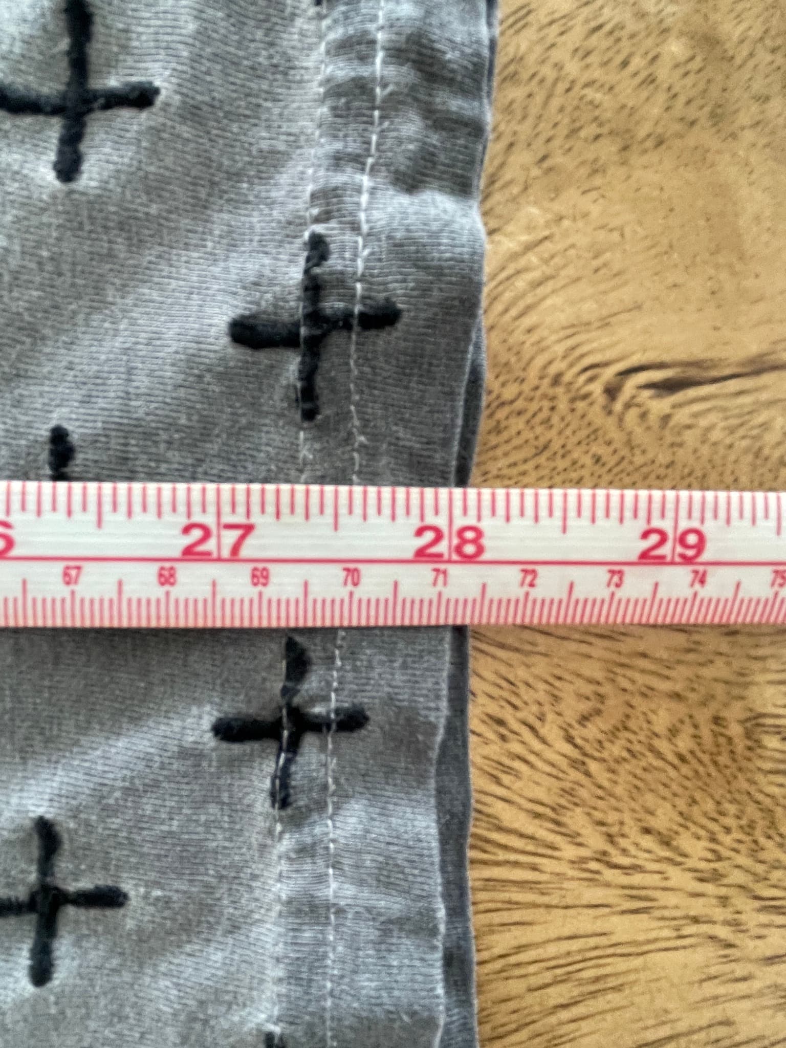 Scorpion Bay T-Shirt Cross Print Pocket Grey Men's L — photo 8 of 8
