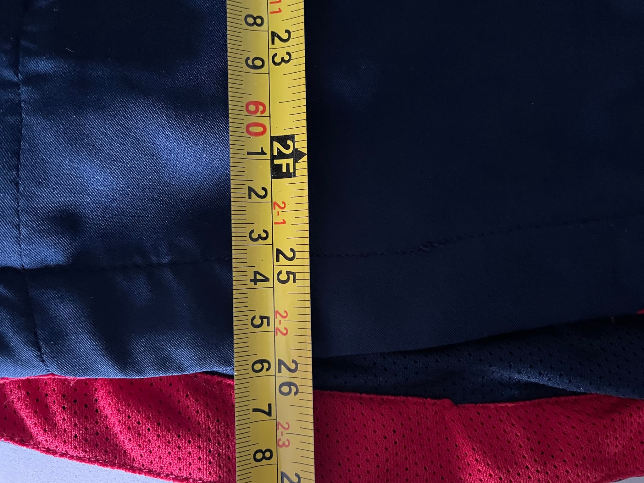 Slazenger Full Zip Track Jacket Navy Blue and Red Size M — photo 9 of 9