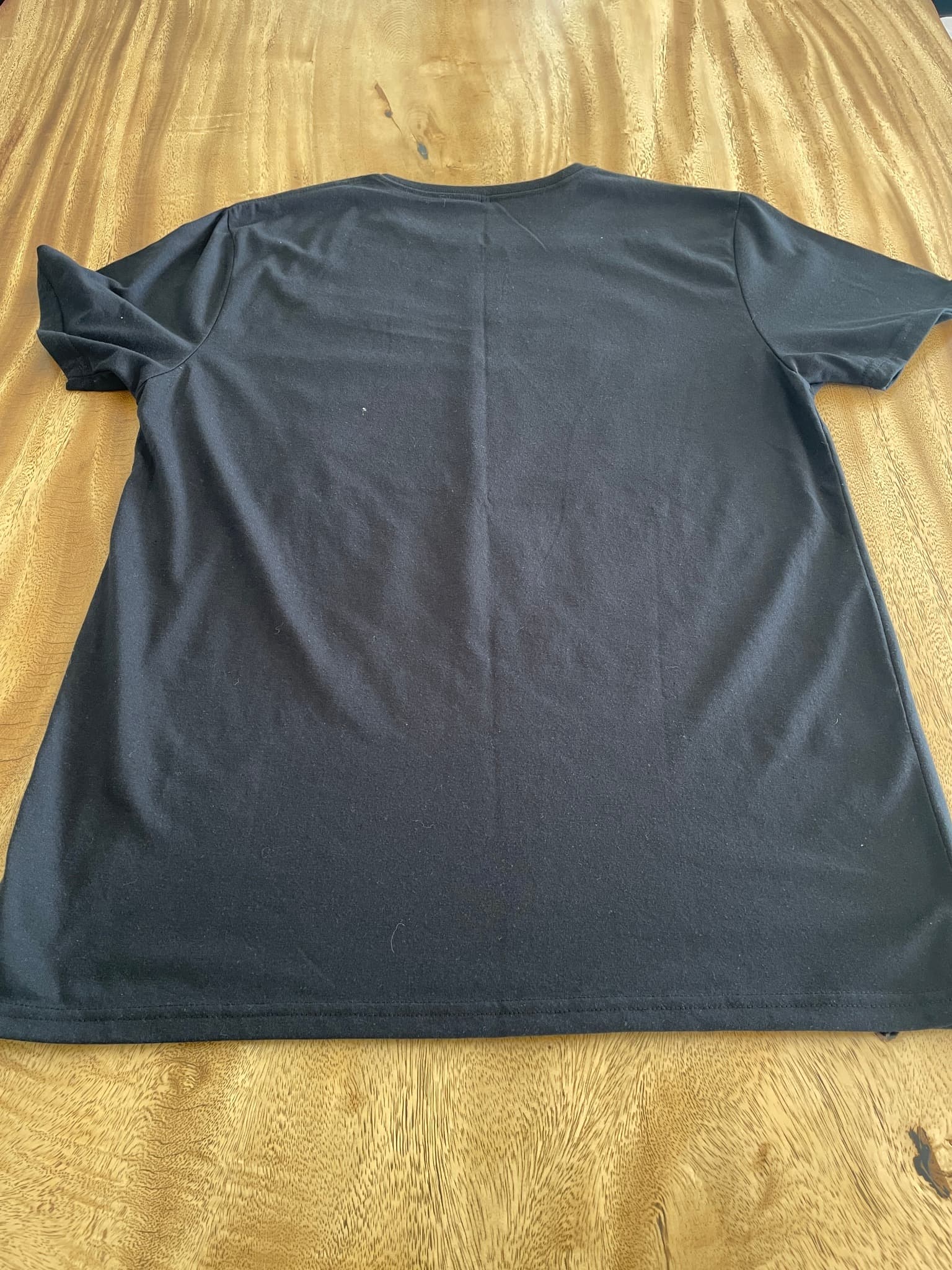 Star Wars Stormtrooper Split Face Graphic T-Shirt Black Size L — photo 5 of 5